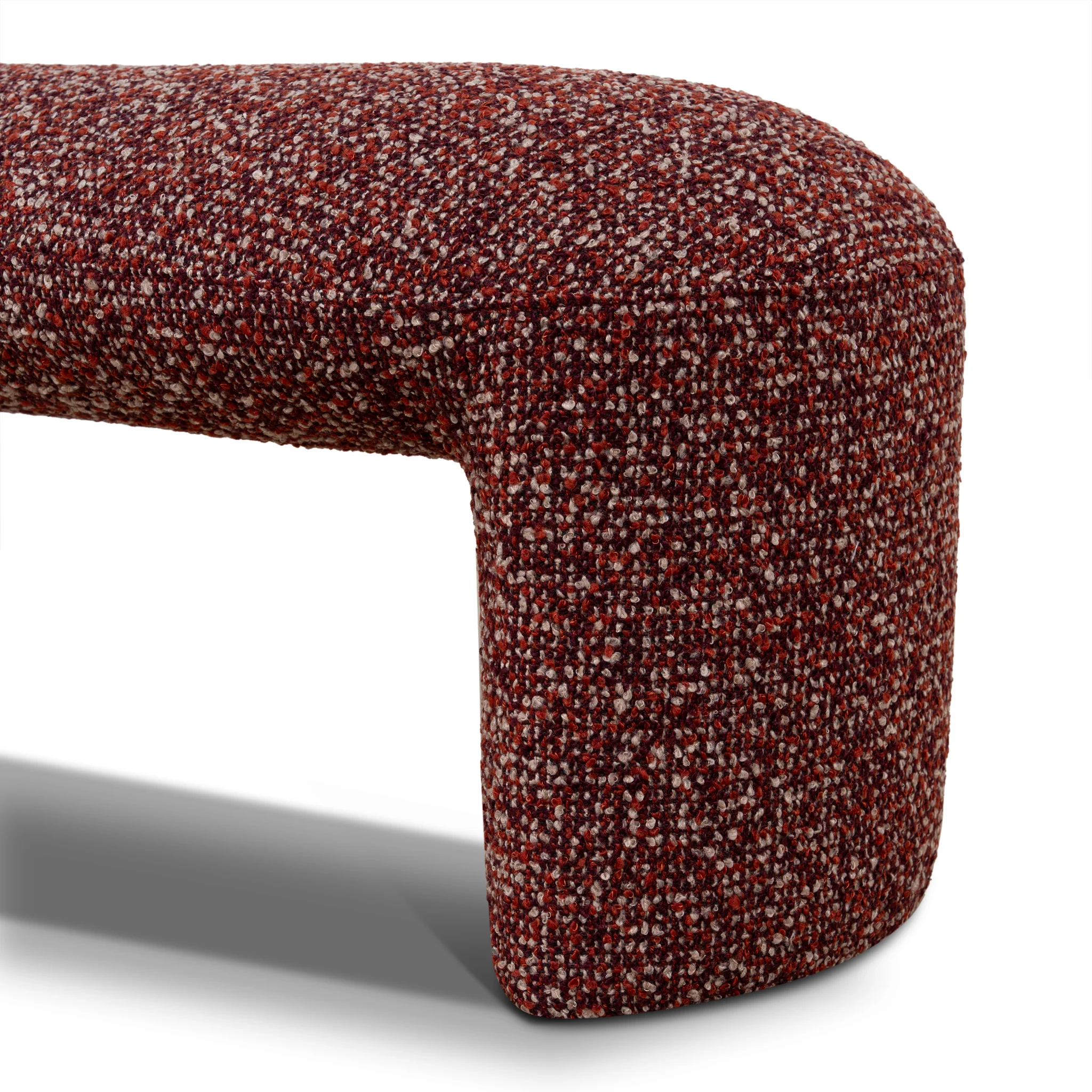 CLC12419-YY 1.5m Long Ottoman Bench - Autumn Red - Image 9