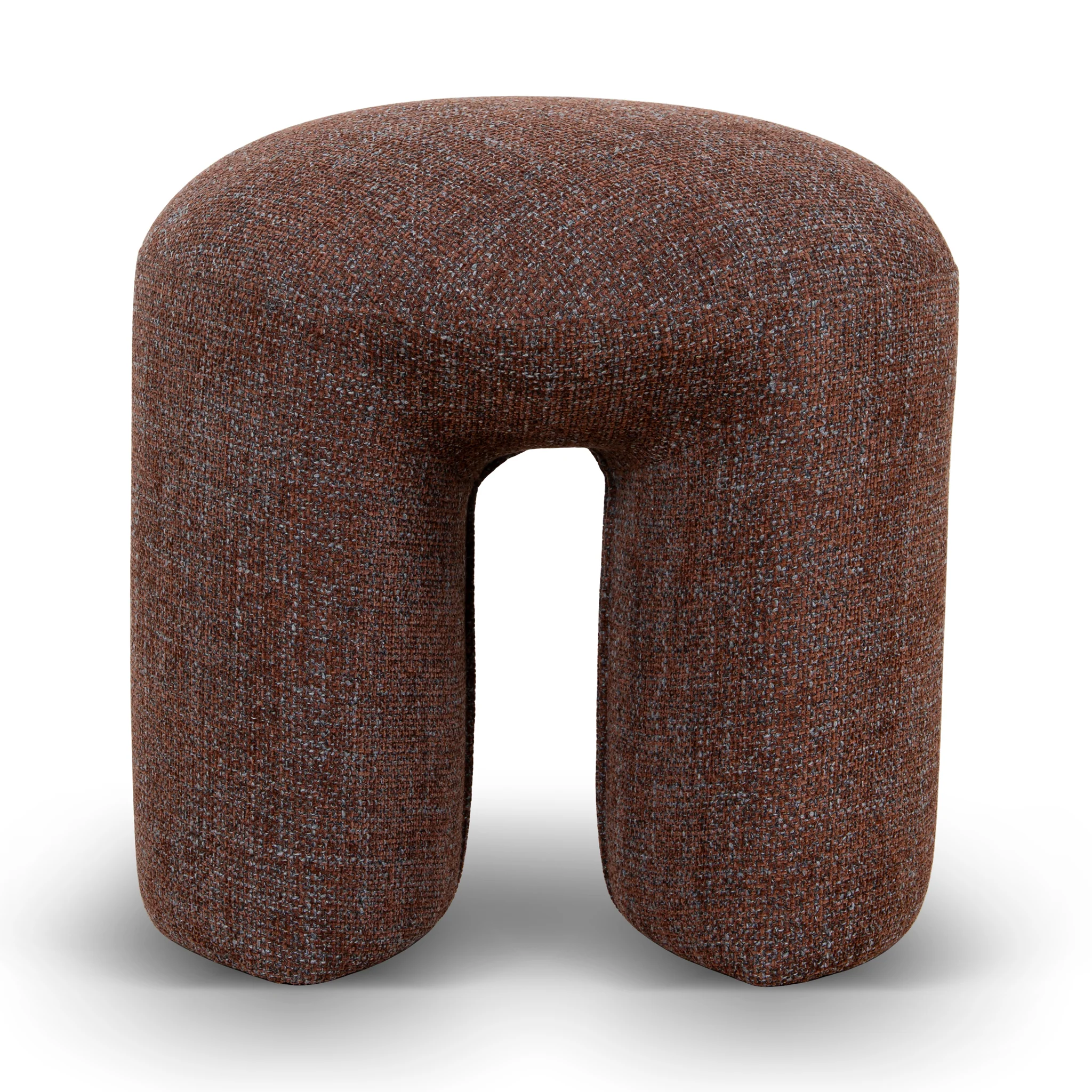 CLC12421-YY Round Ottoman - Moss Brown - Image 2