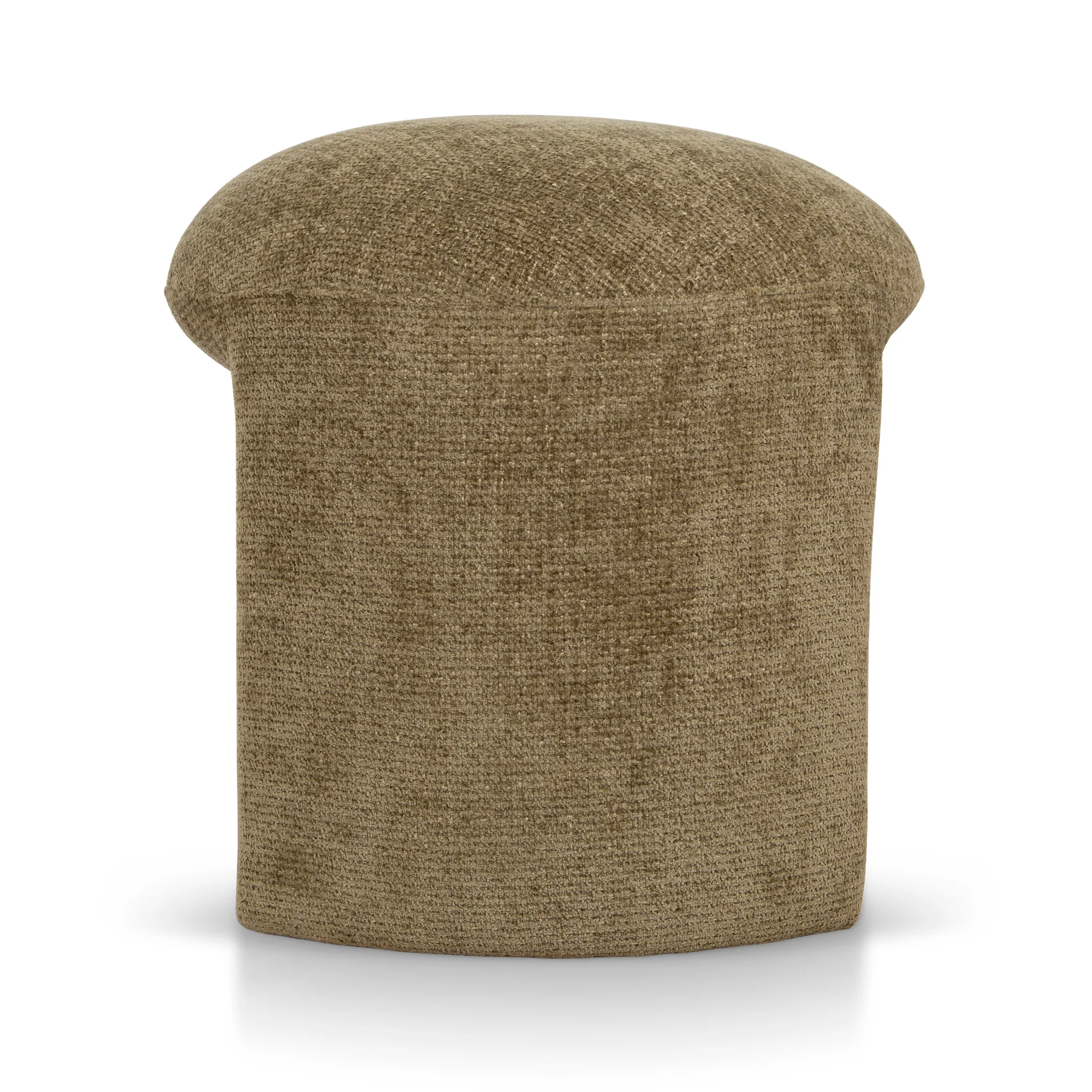 CLC12424-YY Round Ottoman - Lila Olive - Image 3