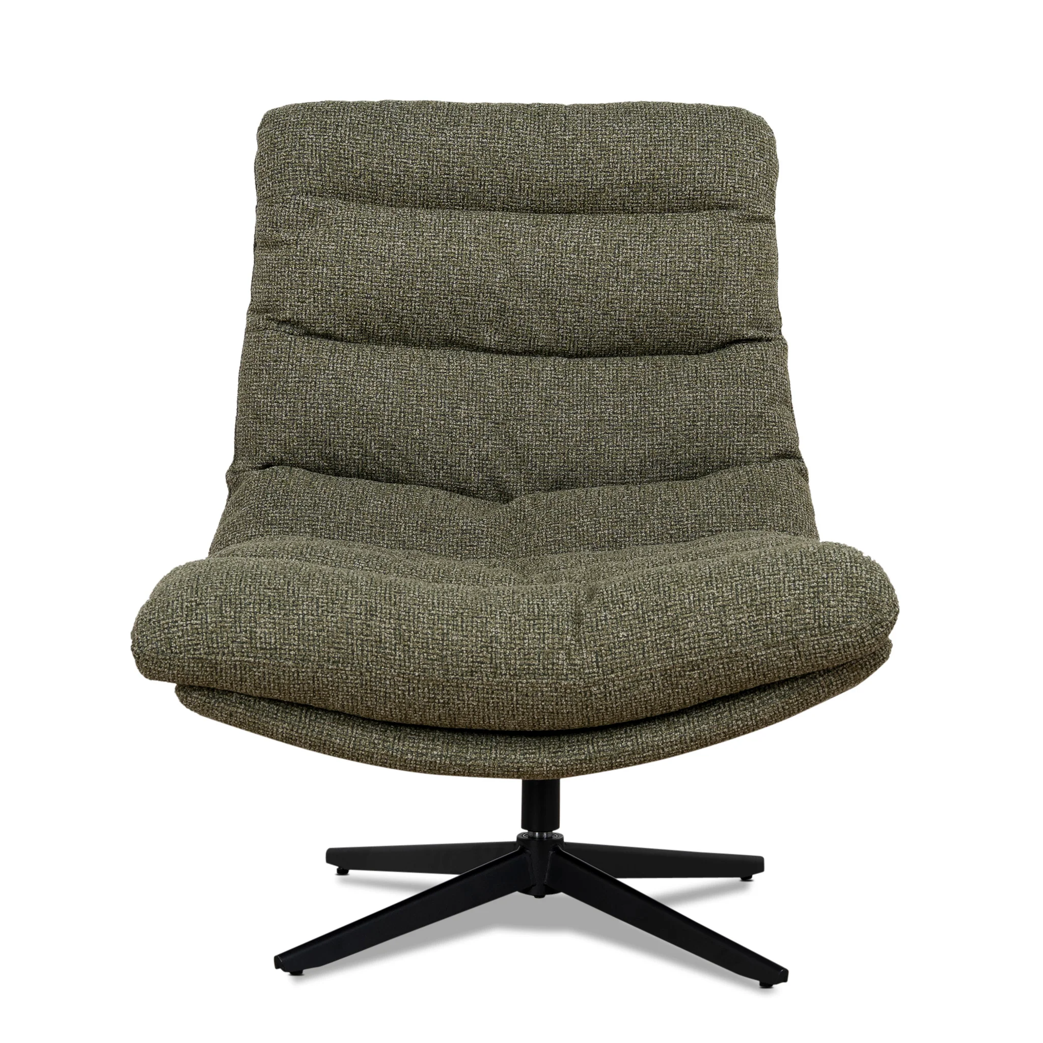 CLC12436-CI Black Lounge Chair - Verona Olive - Image 2