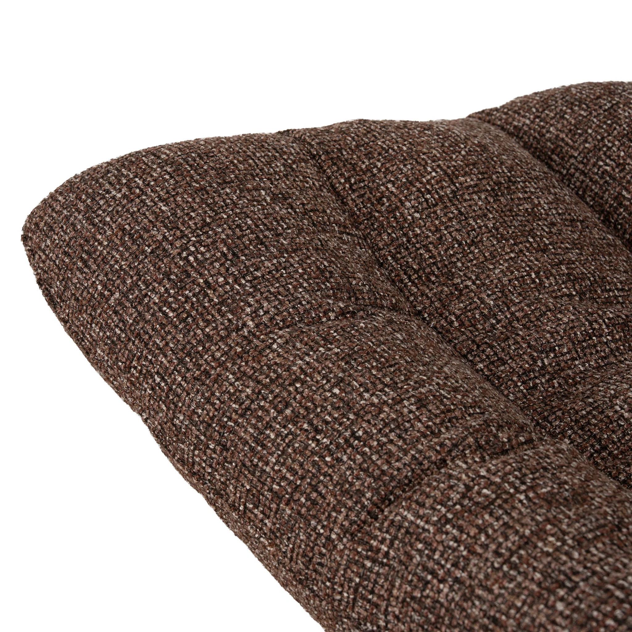 CLC12437-CI Black Lounge Chair - Verona Cinnamon Weave - Image 9