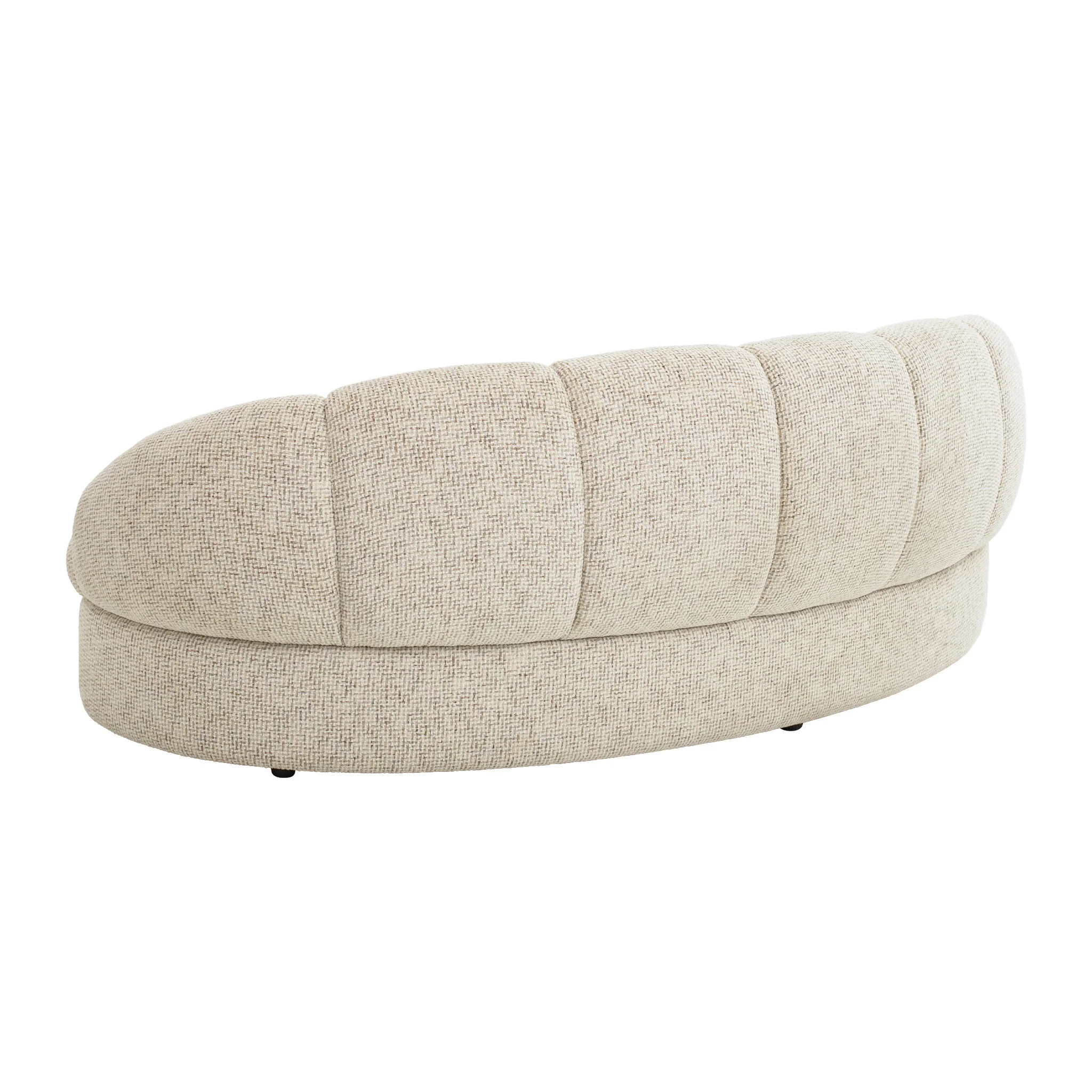 CLC12547-IG 3 Seater Sofa - Honeycomb White - Image 4