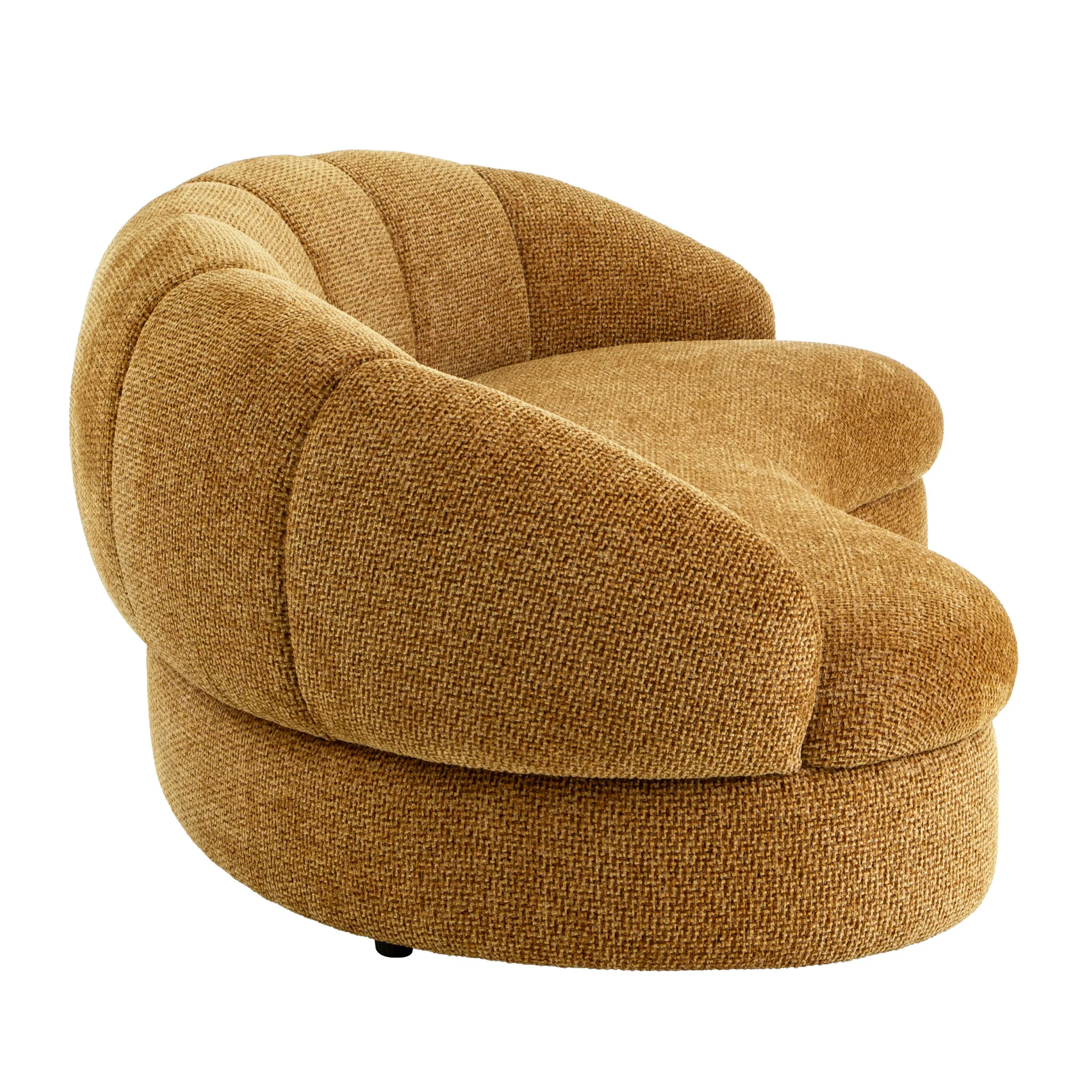 CLC12548-IG 3 Seater Sofa - Honeycomb Ochre - Image 3