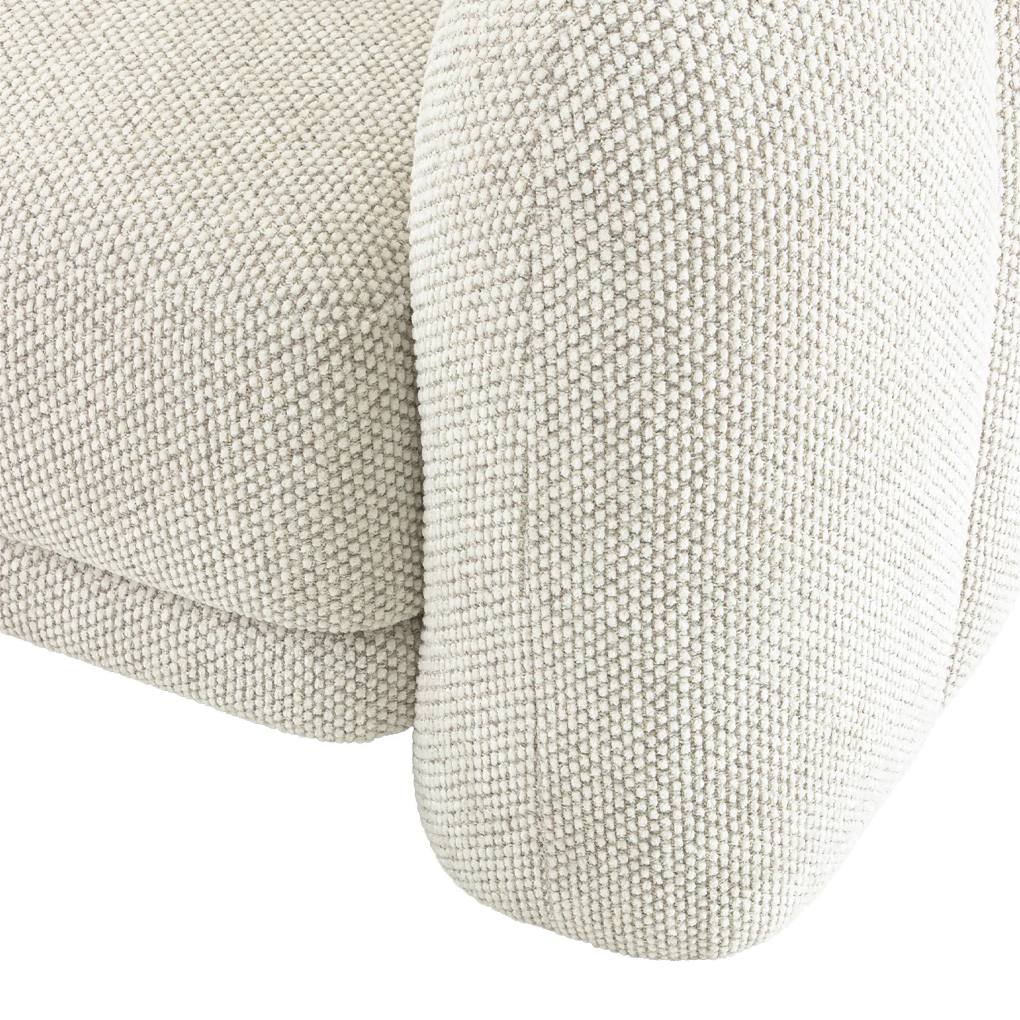 CLC12558-IG 3 Seater Sofa - Woven Ivory - Image 8