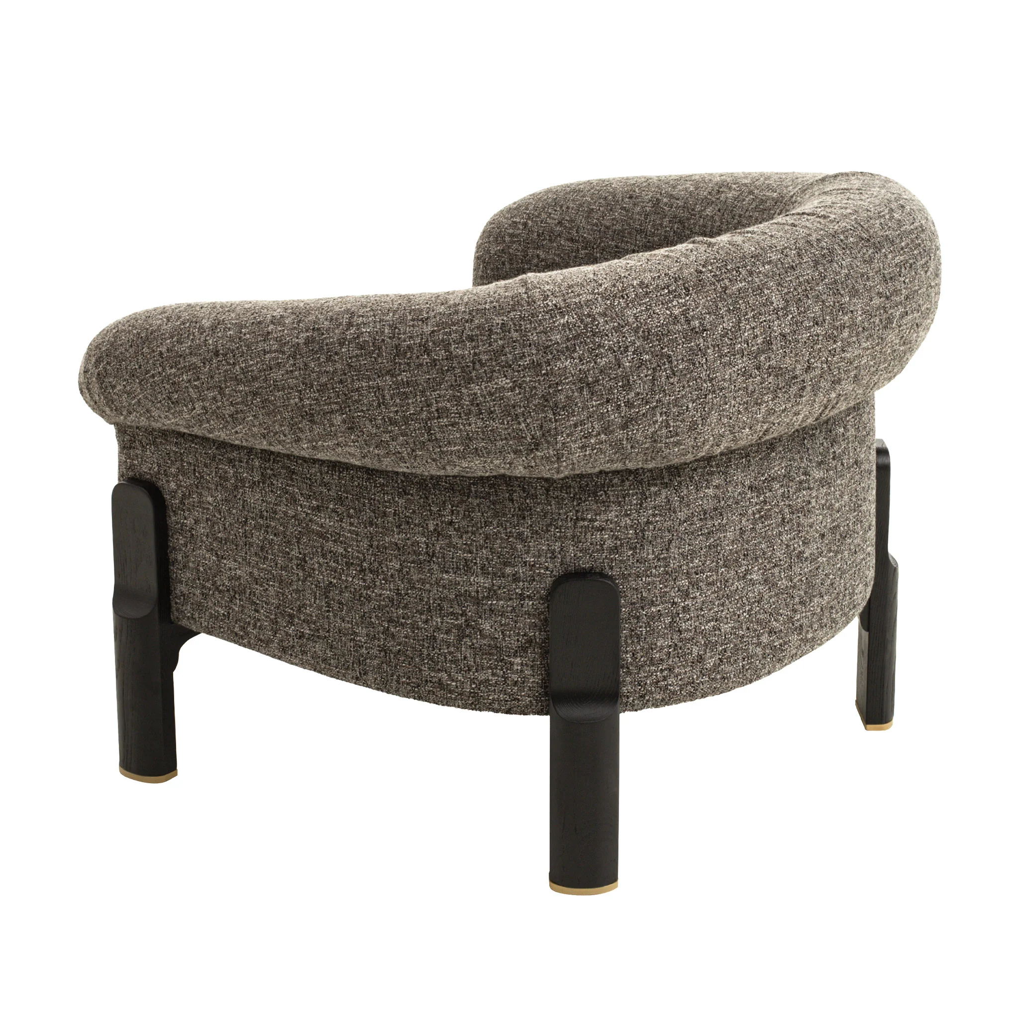 CLC12577-IG Black Armchair - Shadow Grey - Image 4