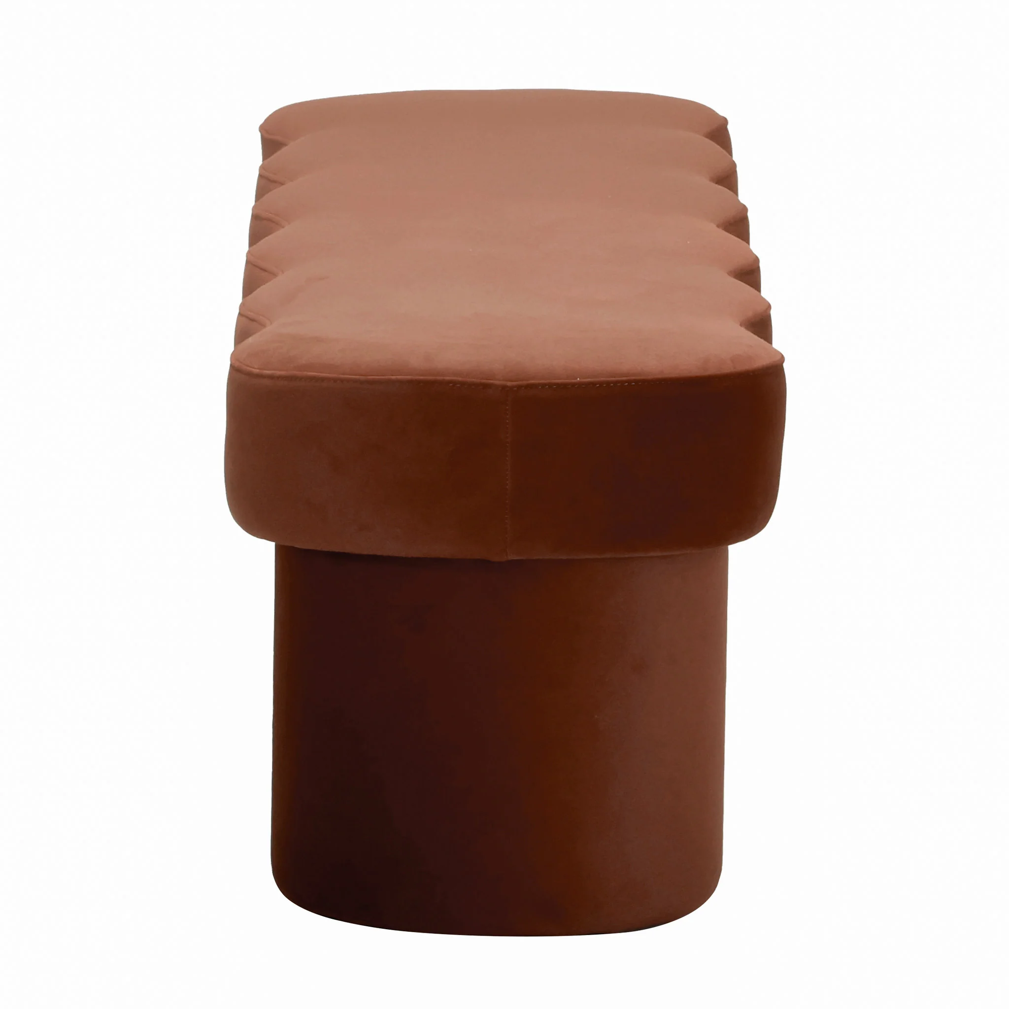 CLC12645-FH Ottoman Bench - Burnt Brown - Image 3