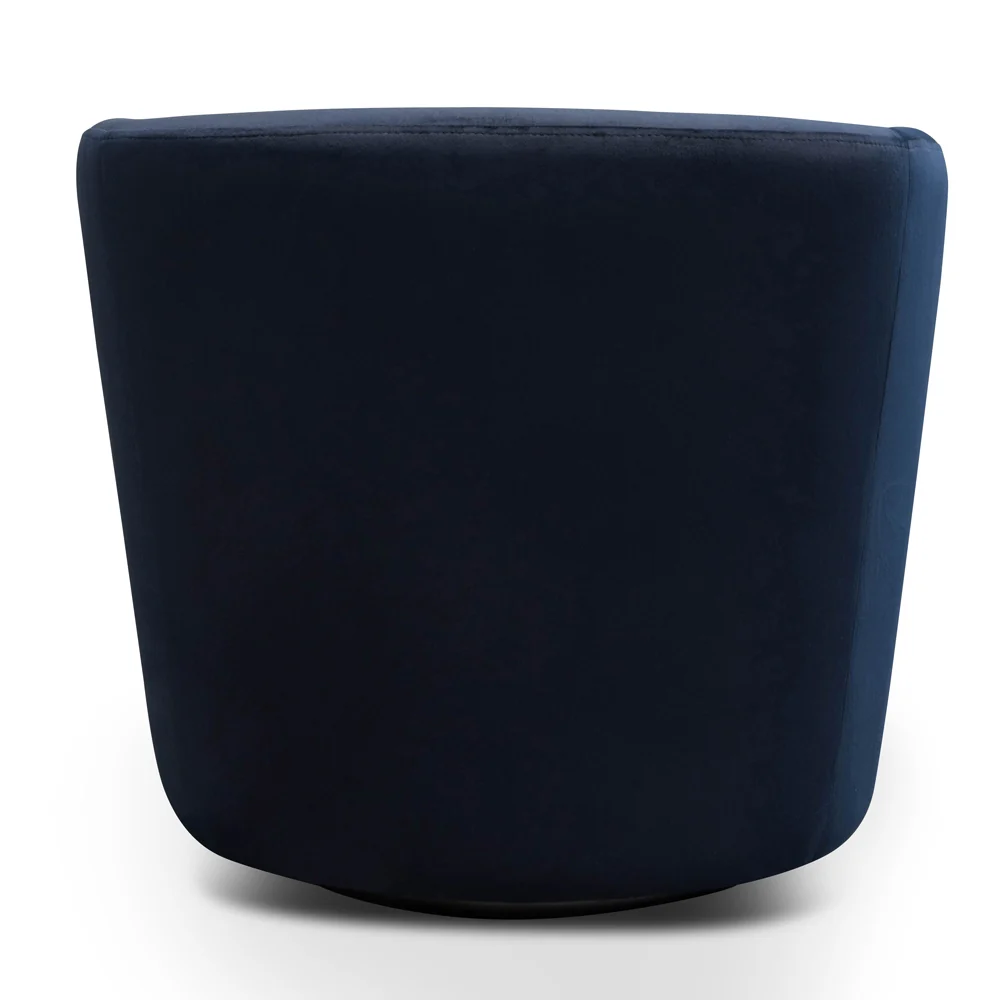 CLC2534-KSO Swivel Lounge Chair - Navy Velvet - Image 5