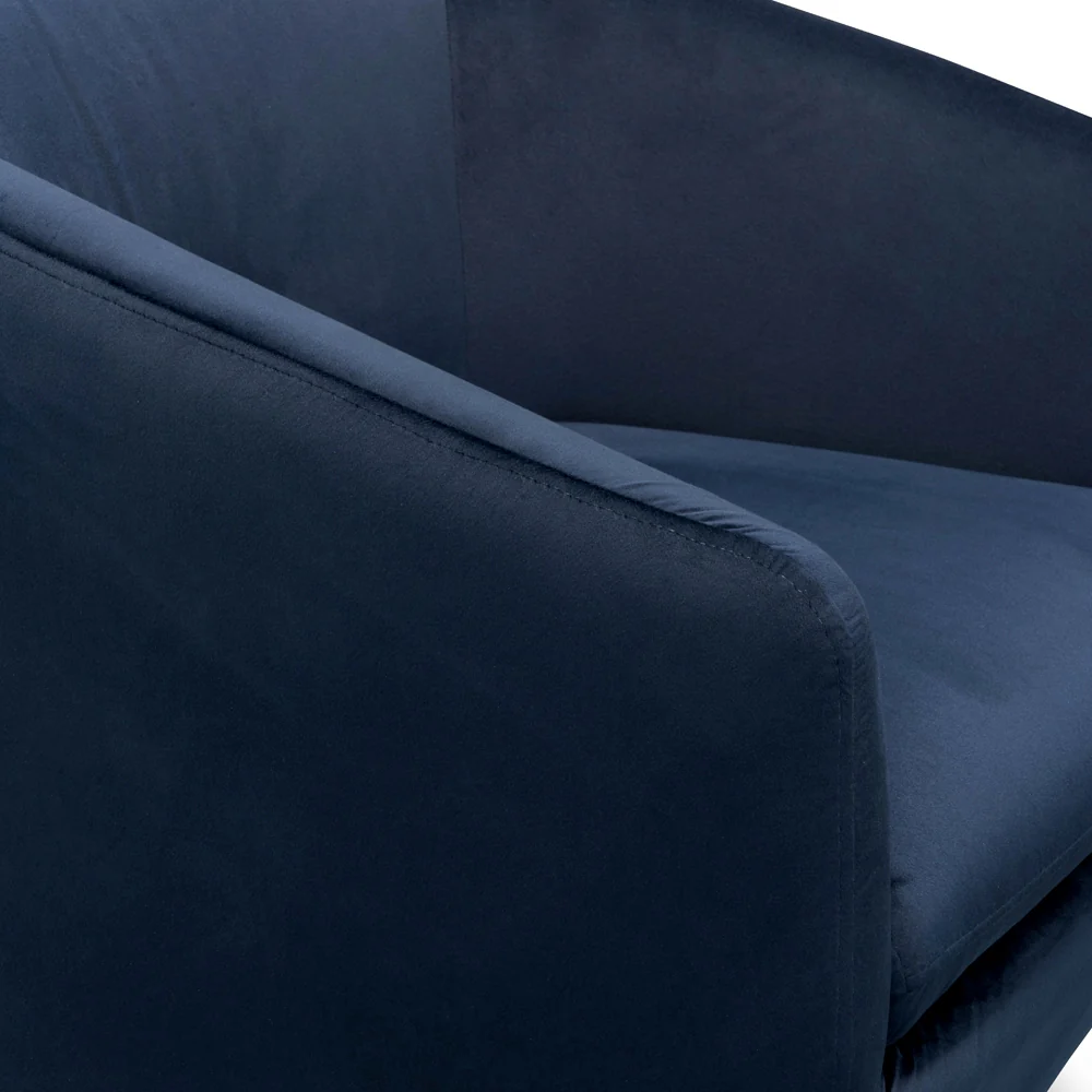 CLC2534-KSO Swivel Lounge Chair - Navy Velvet - Image 7