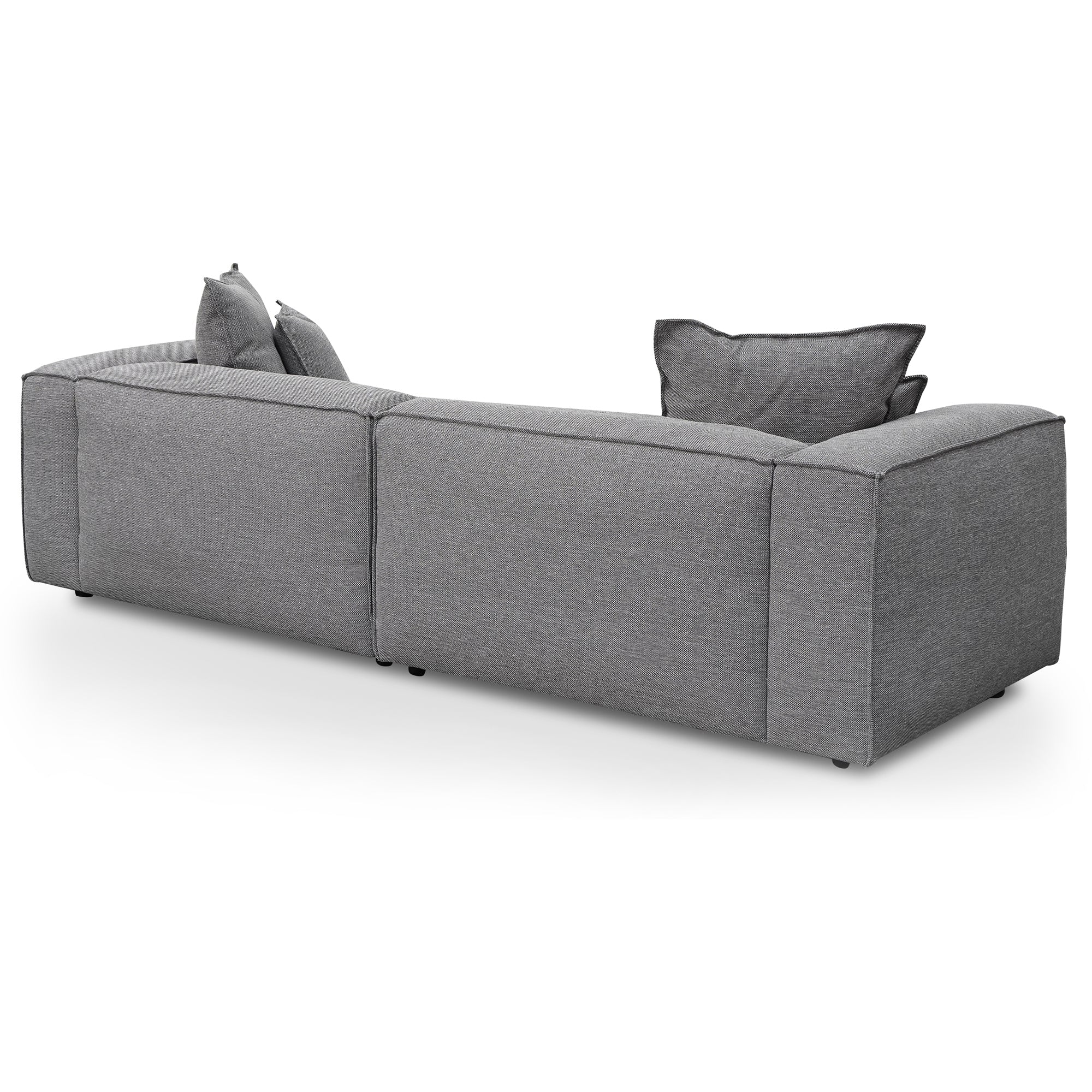 CLC2734-KSO 4 Seater Sofa with Cushion and Pillow - Graphite Grey - Image 5