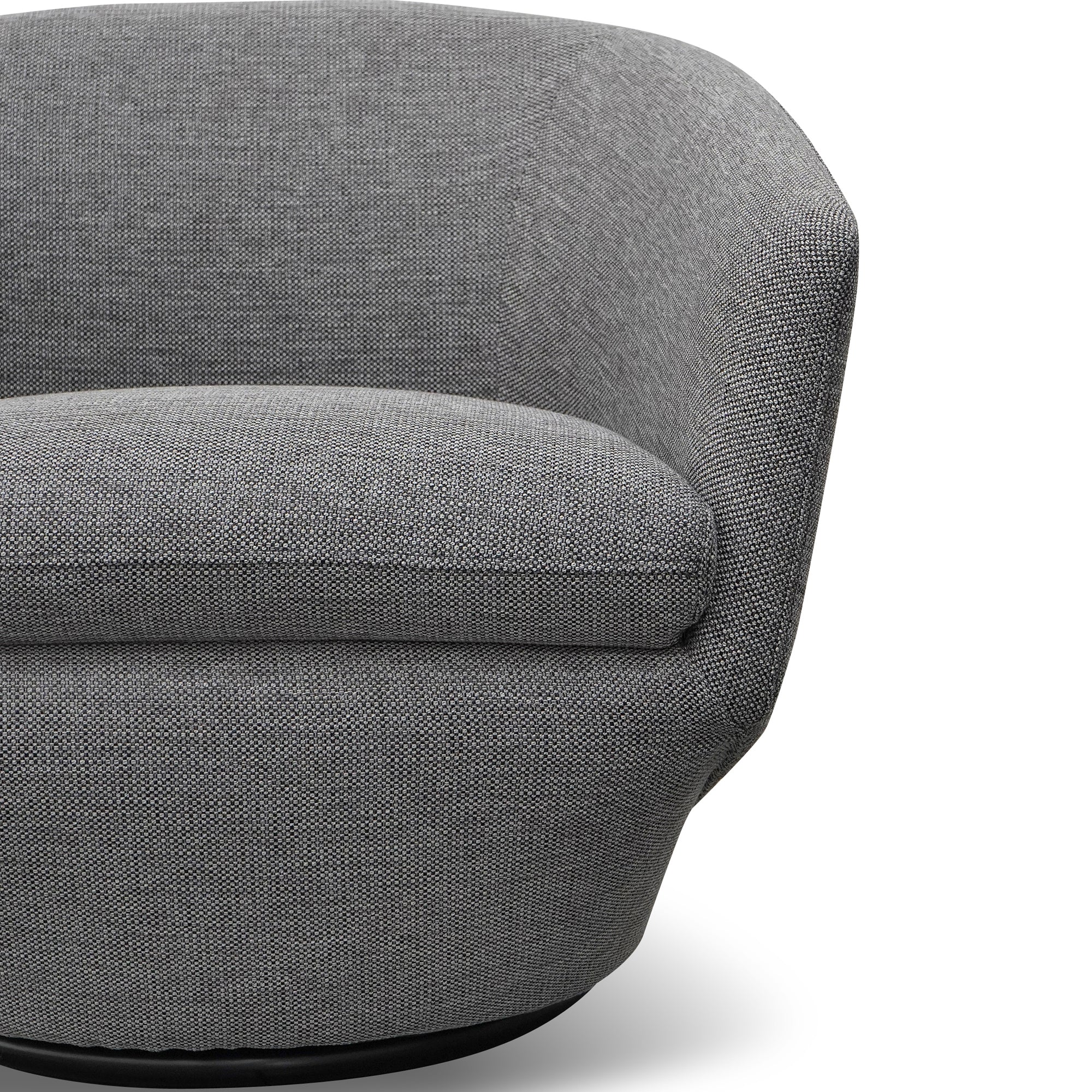 CLC2738-KSO Swivel Lounge Chair - Graphite Grey - Image 5