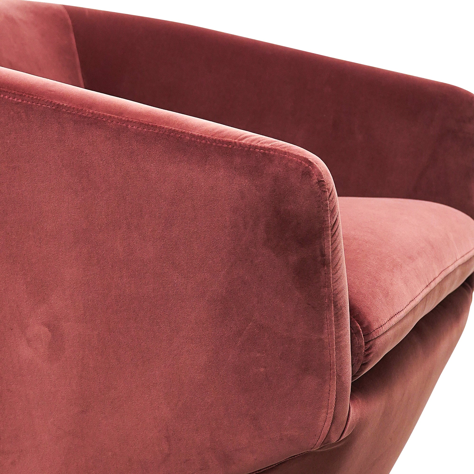 CLC2739-KSO Swivel Lounge Chair - Blood Orange - Image 4
