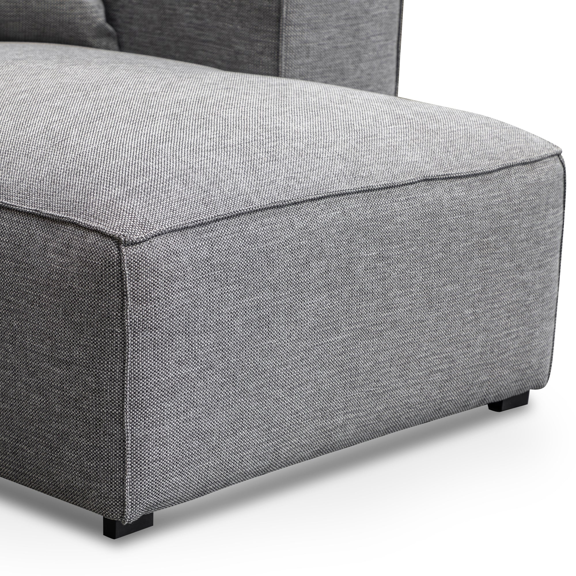 CLC2851-CA 3 Seater Right Chaise Sofa - Graphite Grey - Image 5