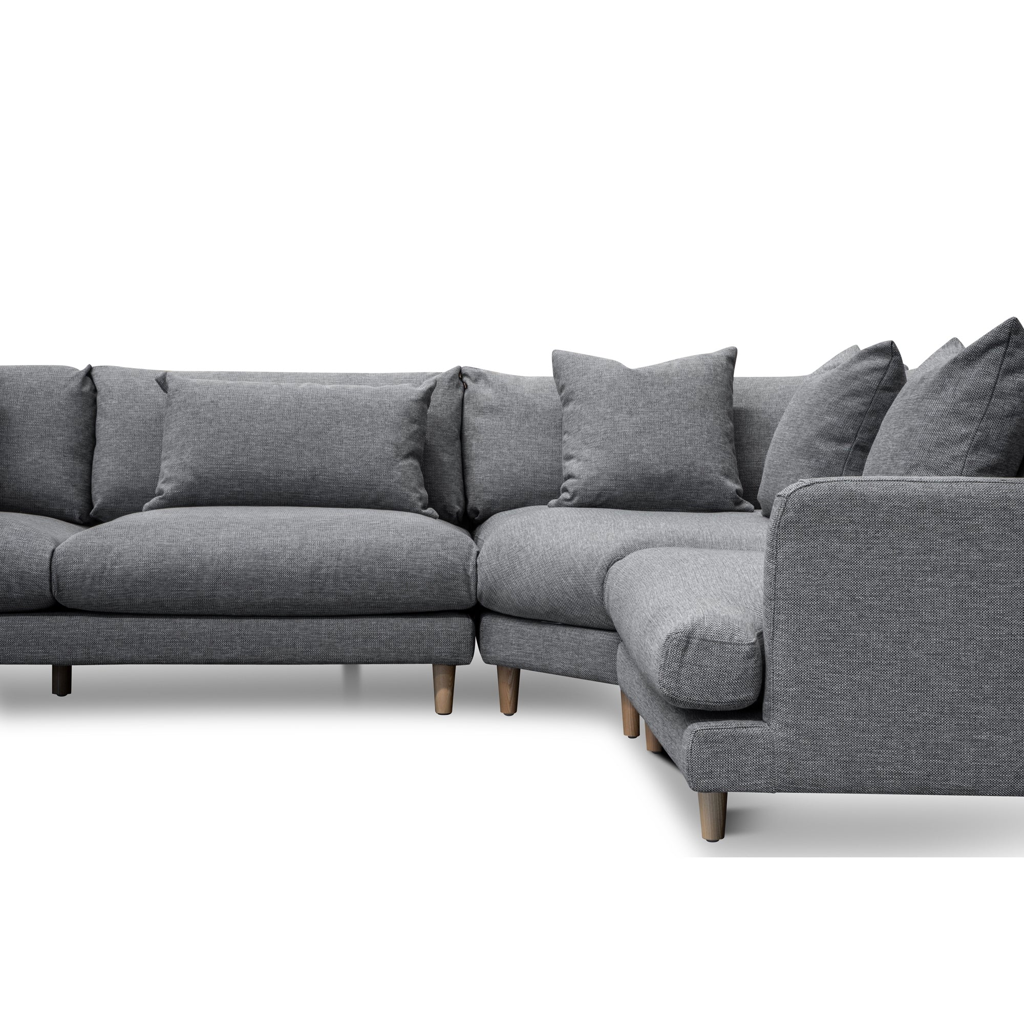CLC2854-CA Right Return Modular Sofa - Graphite Grey - Image 11