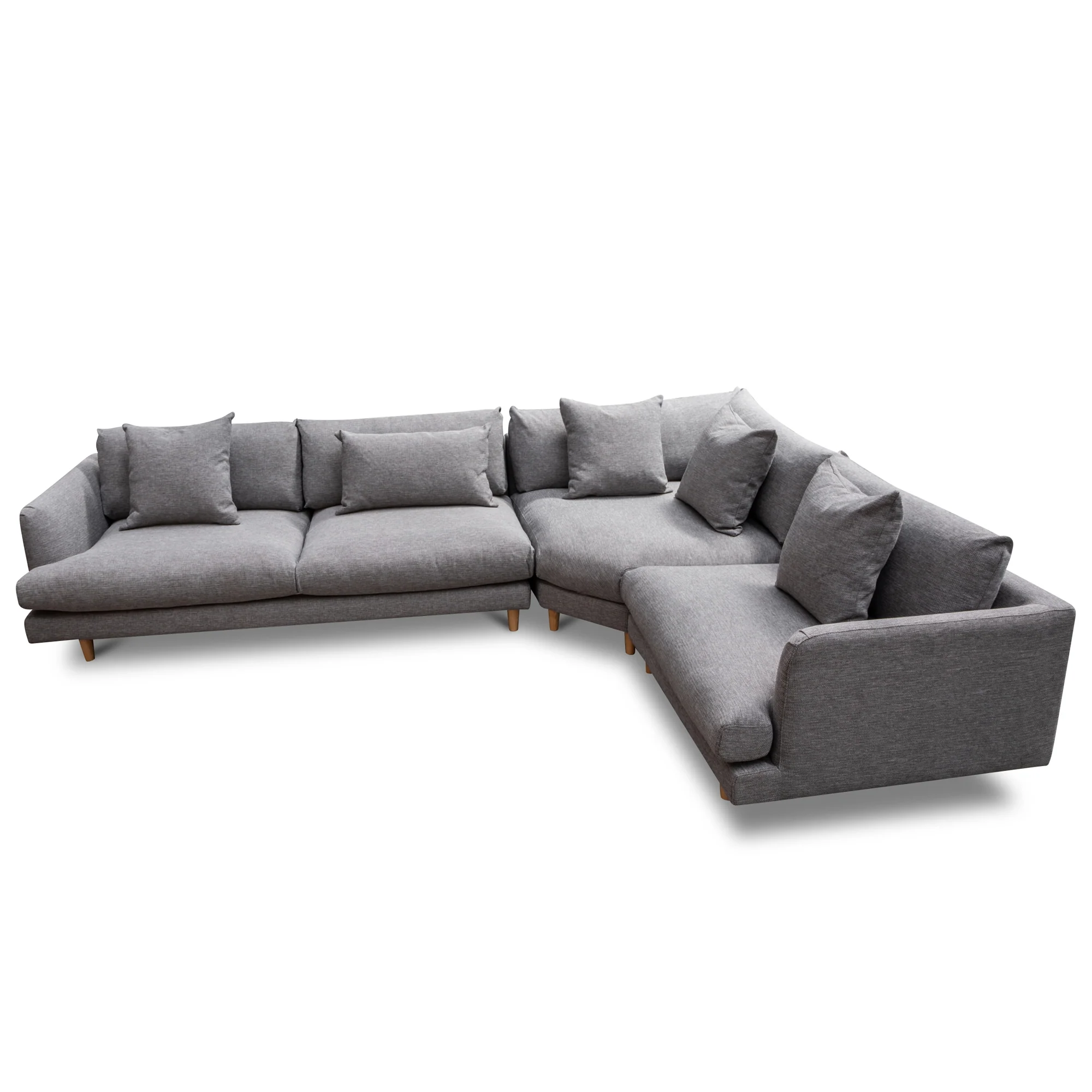 CLC2854-CA Right Return Modular Sofa - Graphite Grey - Image 13