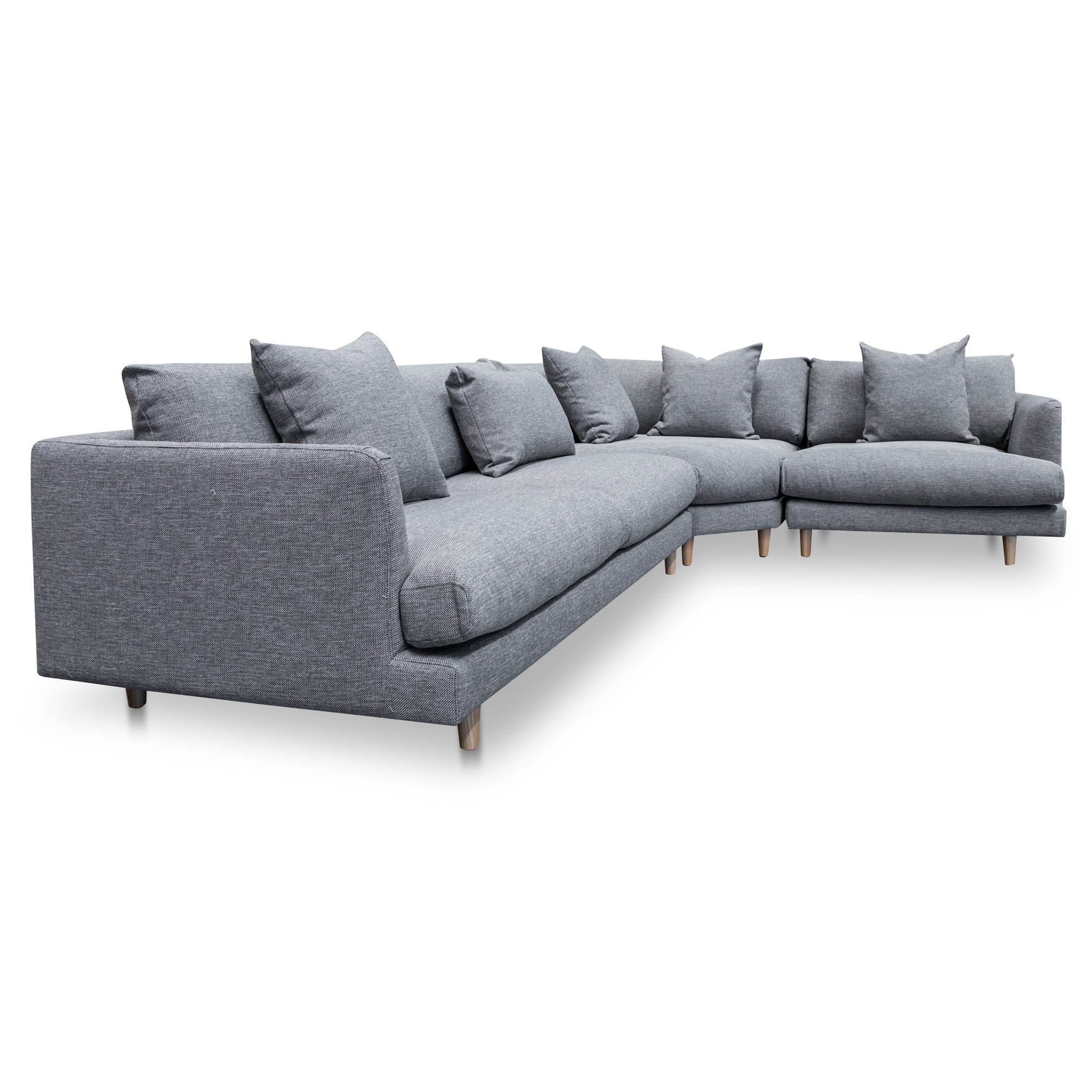 CLC2854-CA Right Return Modular Sofa - Graphite Grey - Image 4