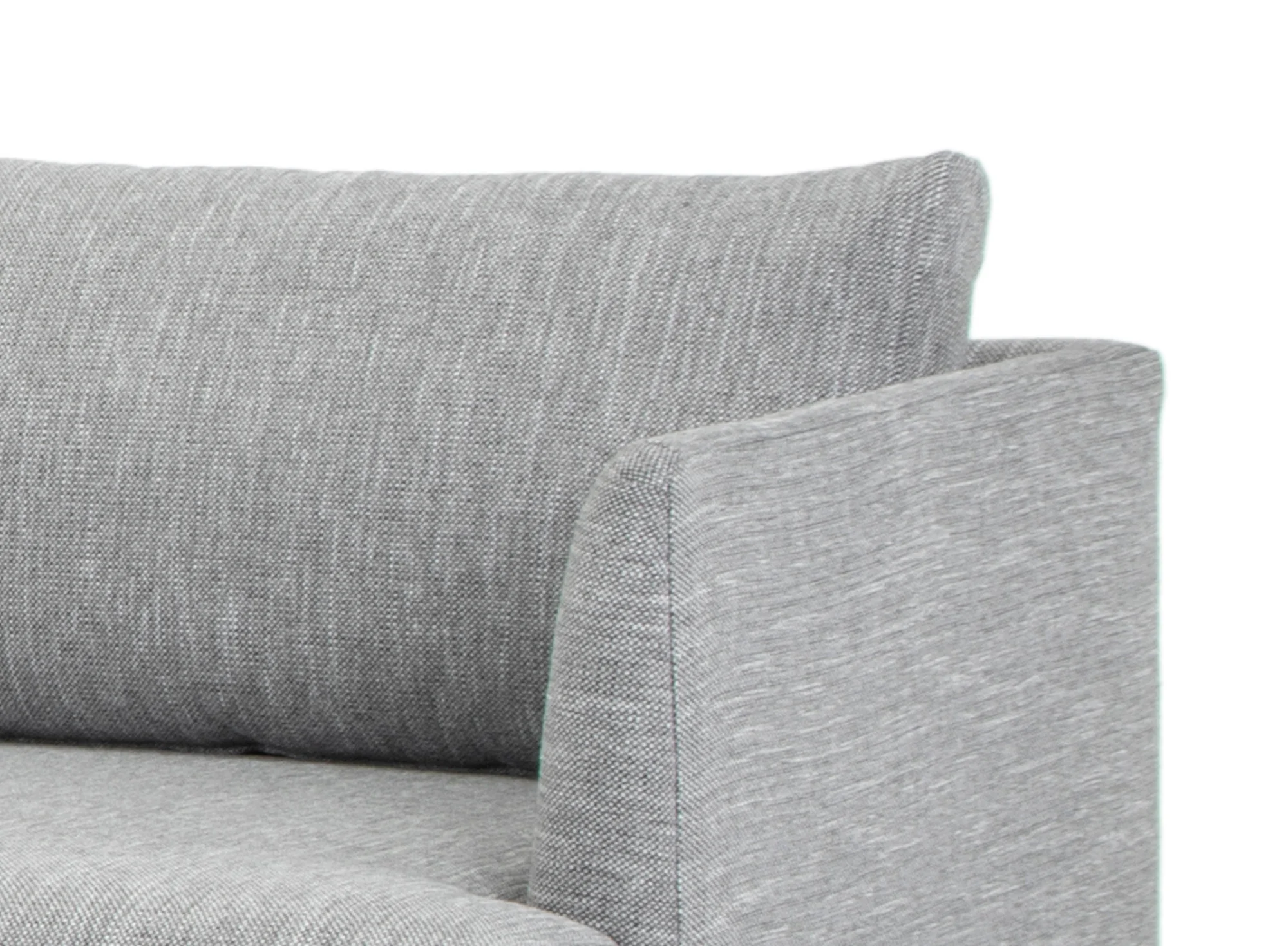 CLC2863-FA Seater With Left Chaise Sofa - Graphite Grey with Natural Legs - Last one - Image 2