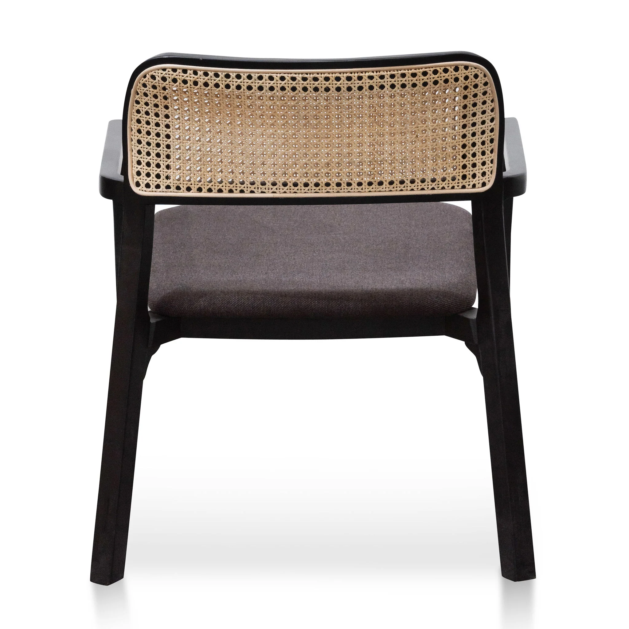 CLC6038-SD Fabric Armchair - Anchor Grey with Black Legs - Image 4