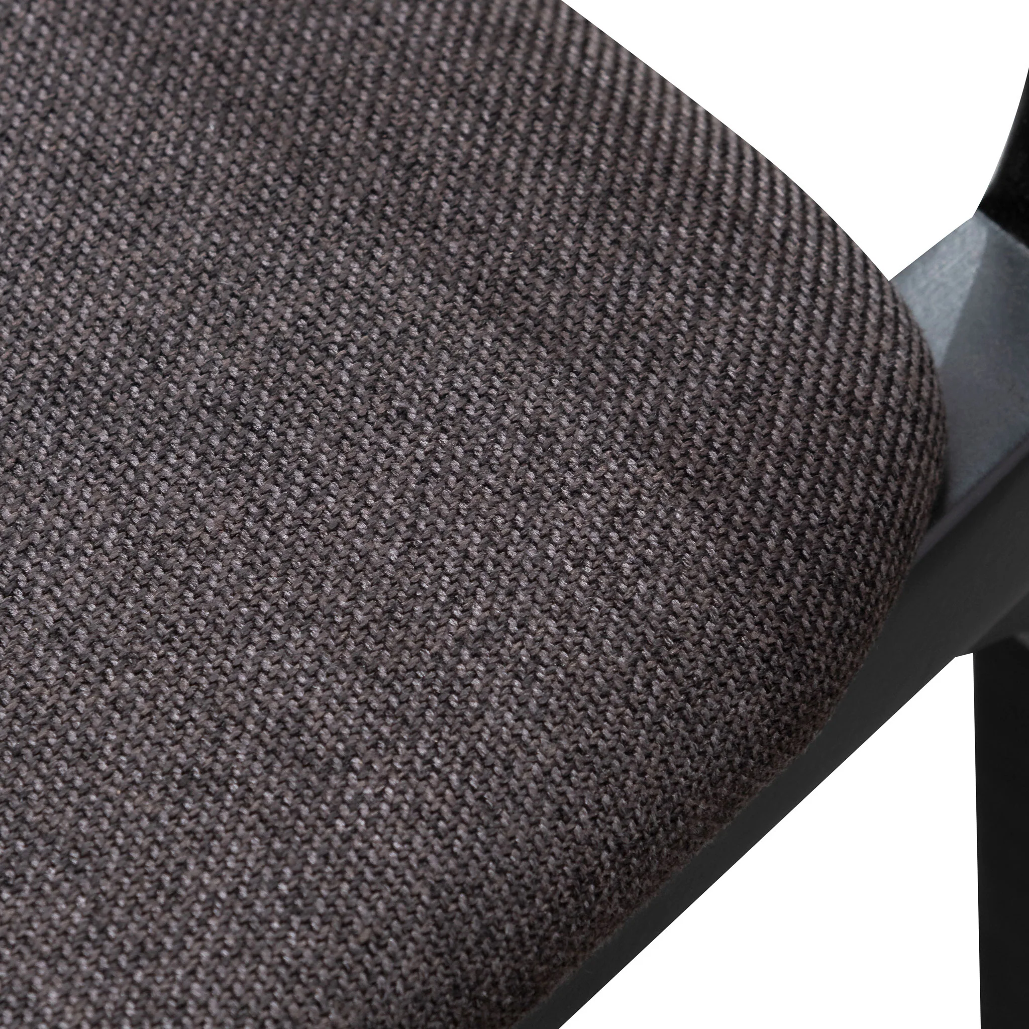 CLC6038-SD Fabric Armchair - Anchor Grey with Black Legs - Image 5