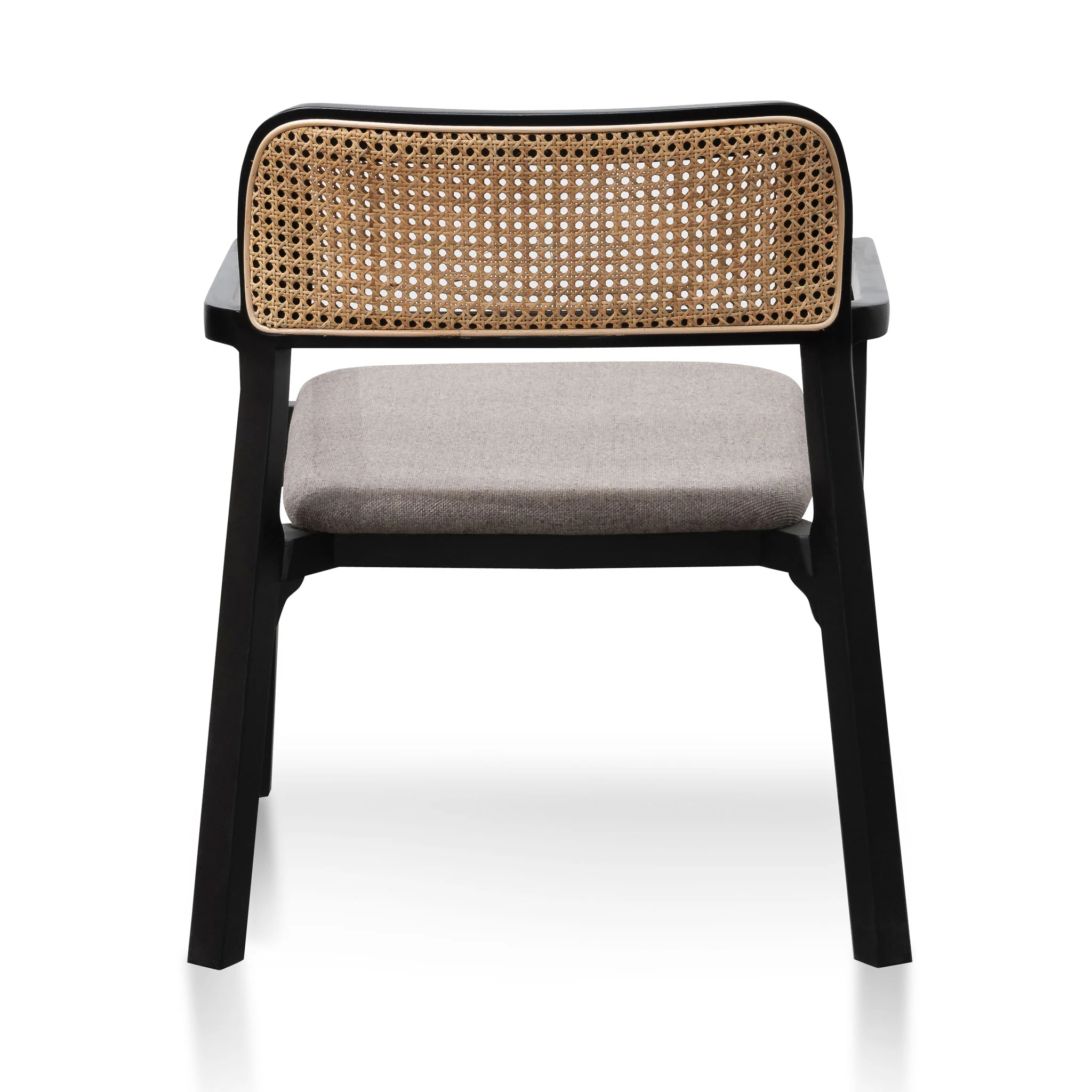 CLC6039-SD Fabric Armchair - Caramel Grey with Black Legs - Image 8