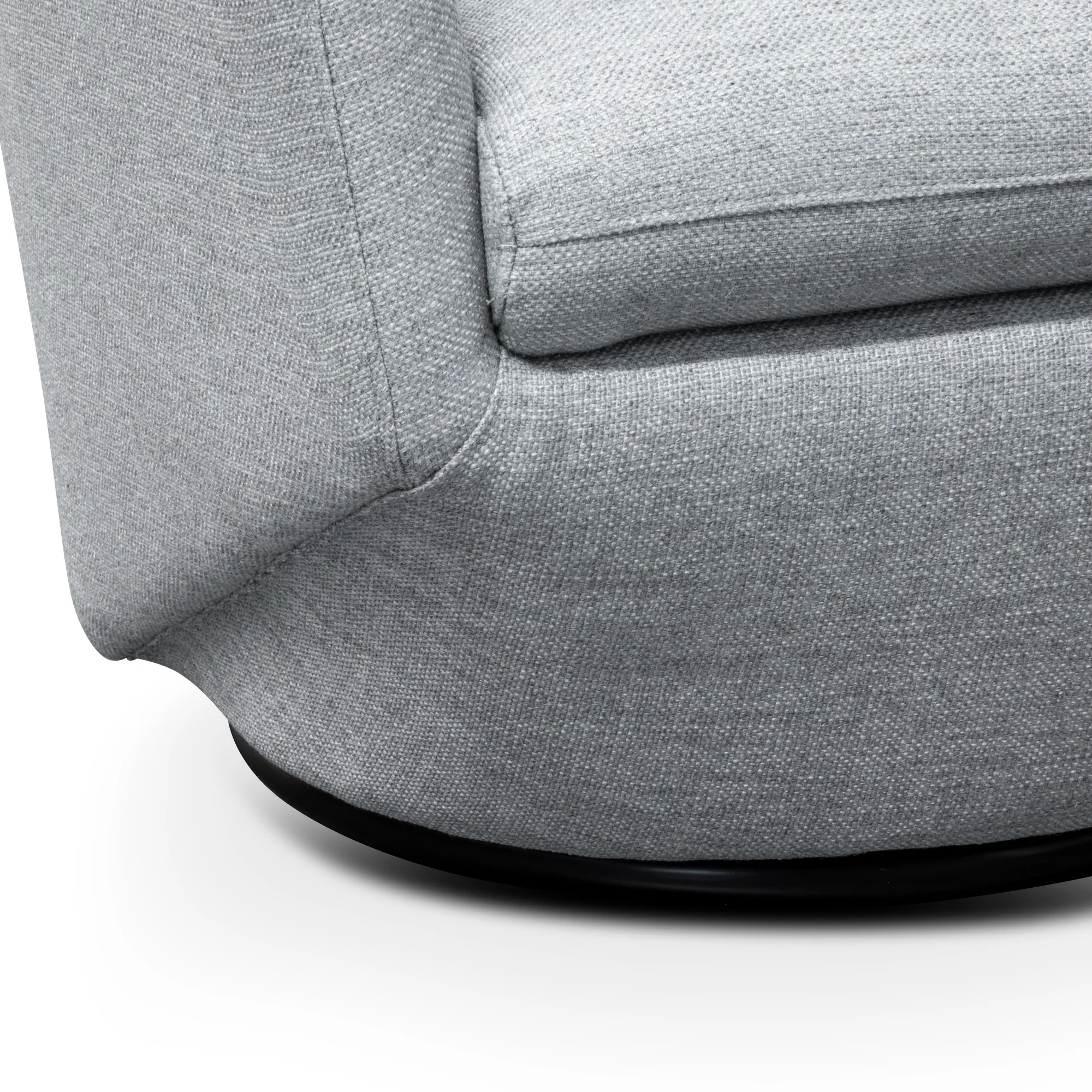 CLC6058-KSO Swivel Lounge Chair - Light Grey - Image 10