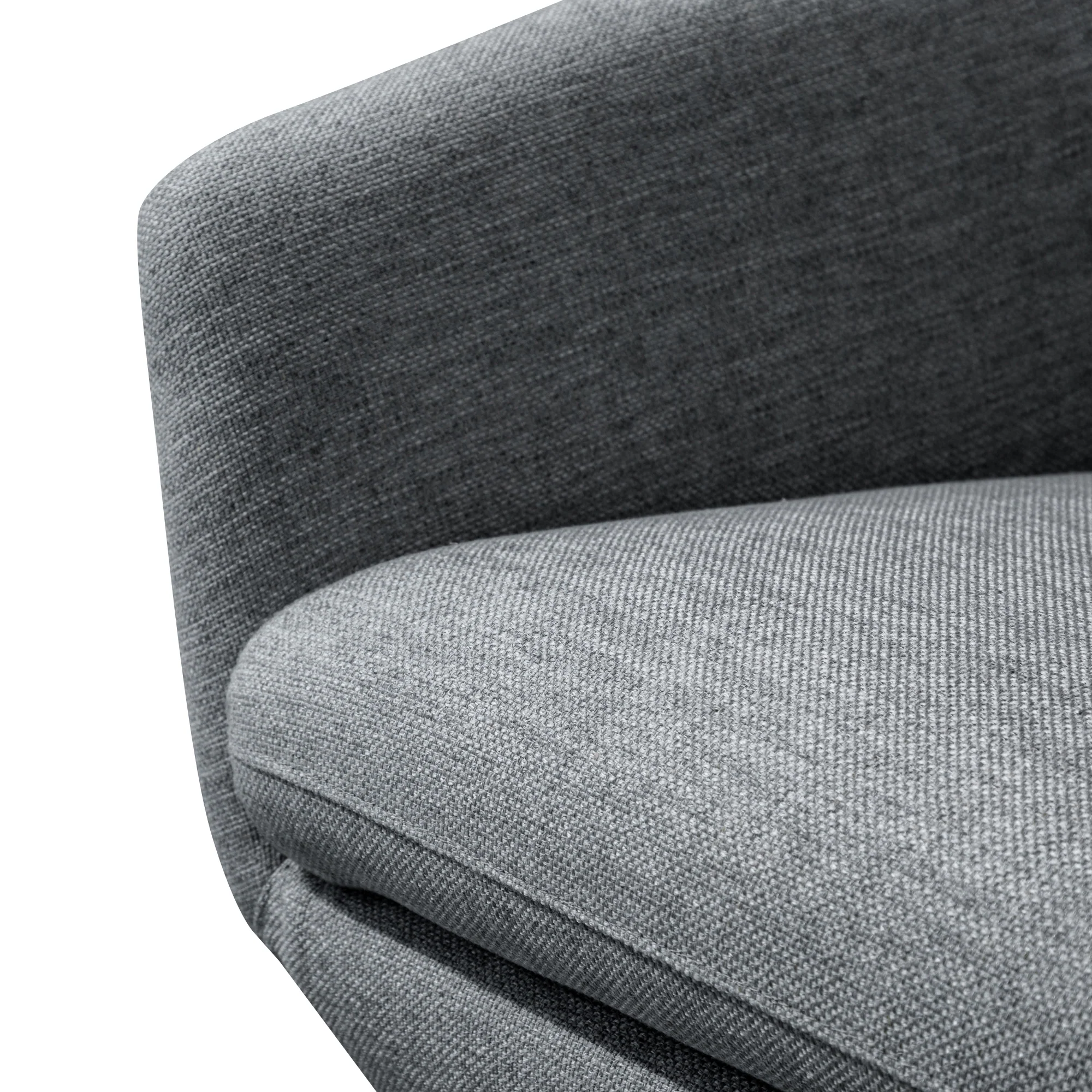 CLC6058-KSO Swivel Lounge Chair - Light Grey - Image 11