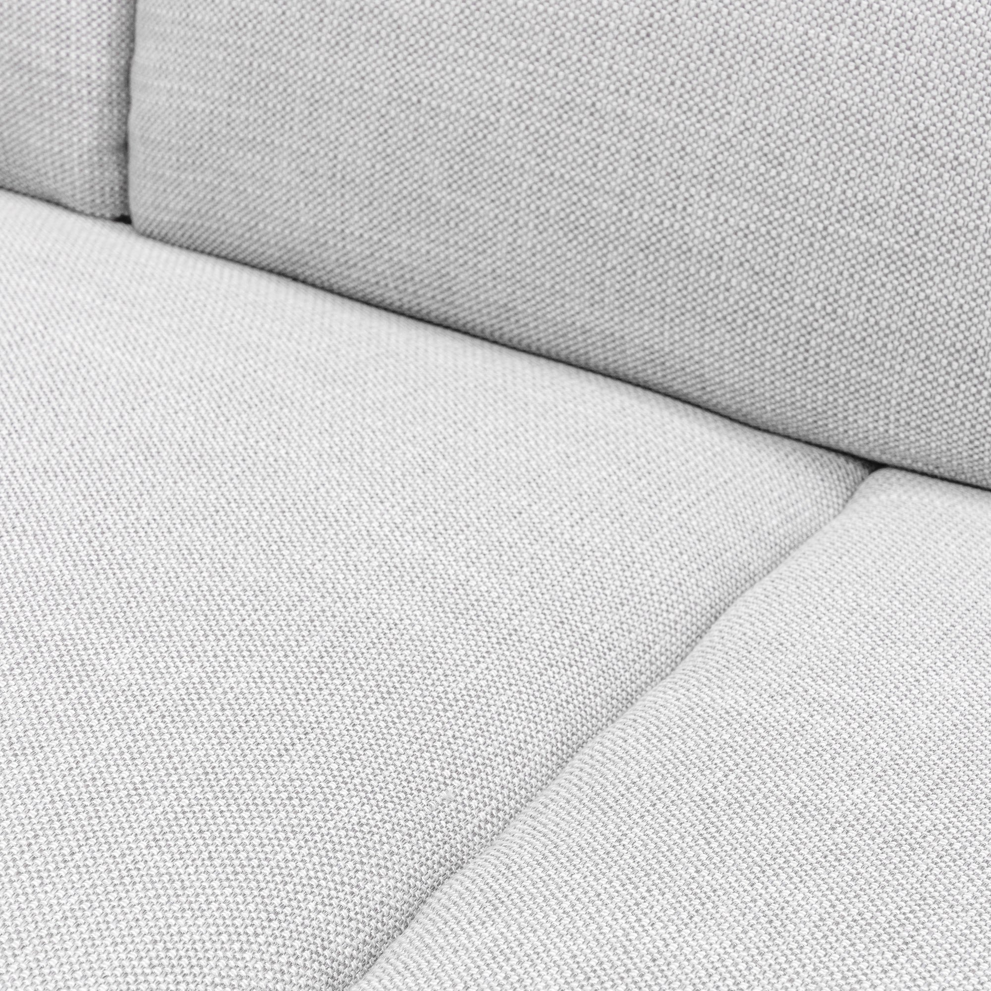 CLC6093-KSO 3 Seater Fabric Sofa- Light Texture Grey - Image 6