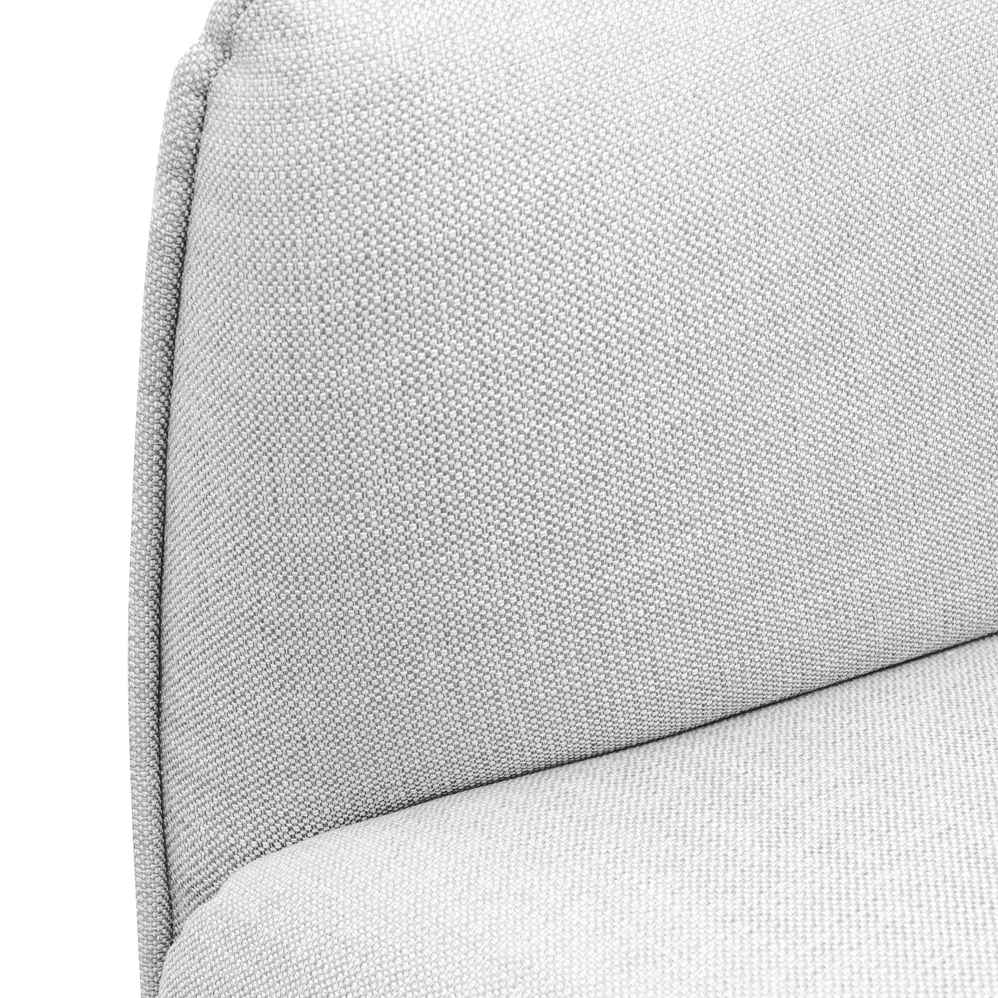 CLC6093-KSO 3 Seater Fabric Sofa- Light Texture Grey - Image 7