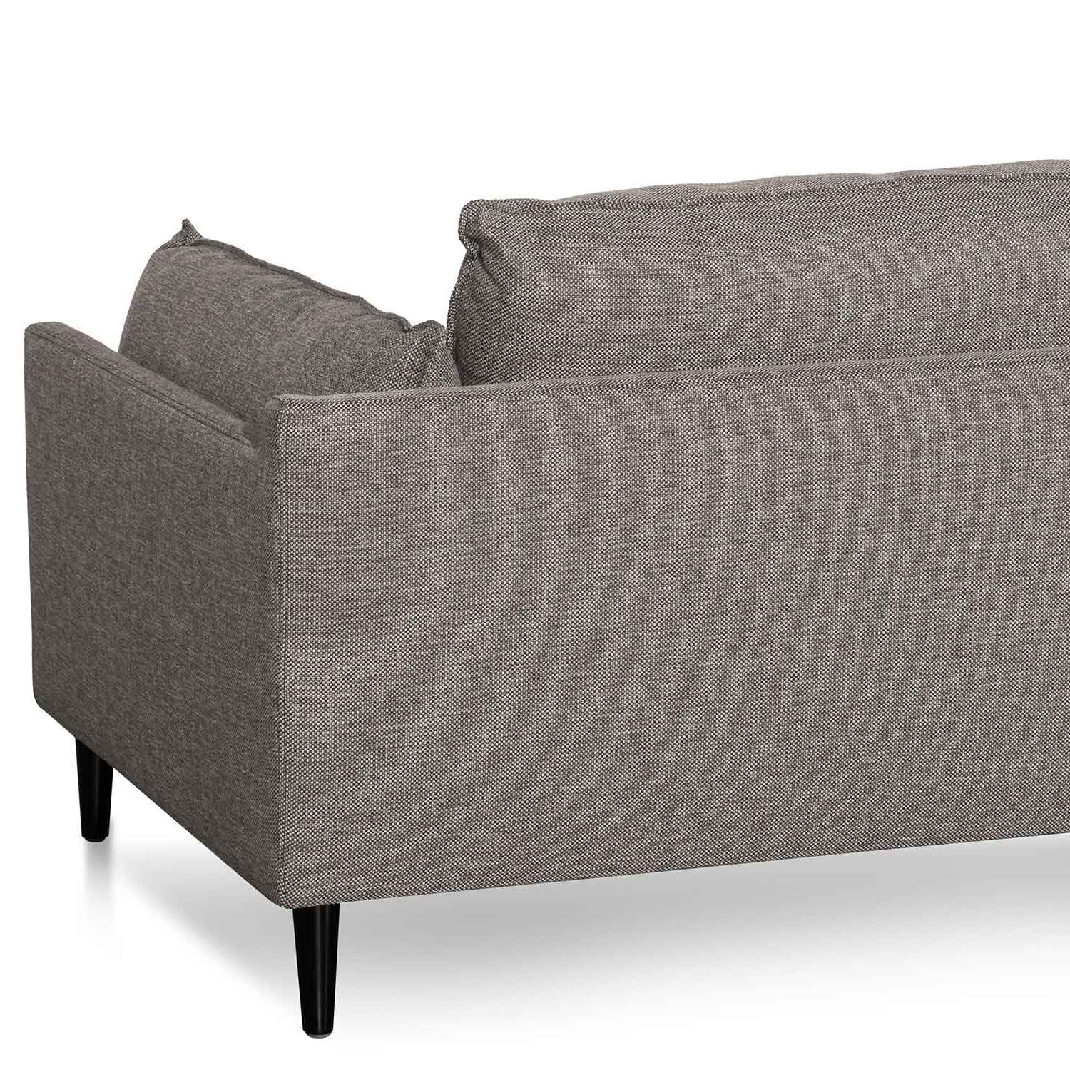 CLC6430-KSO 4 Seater Left Chaise Fabric Sofa - Graphite Grey - Image 12