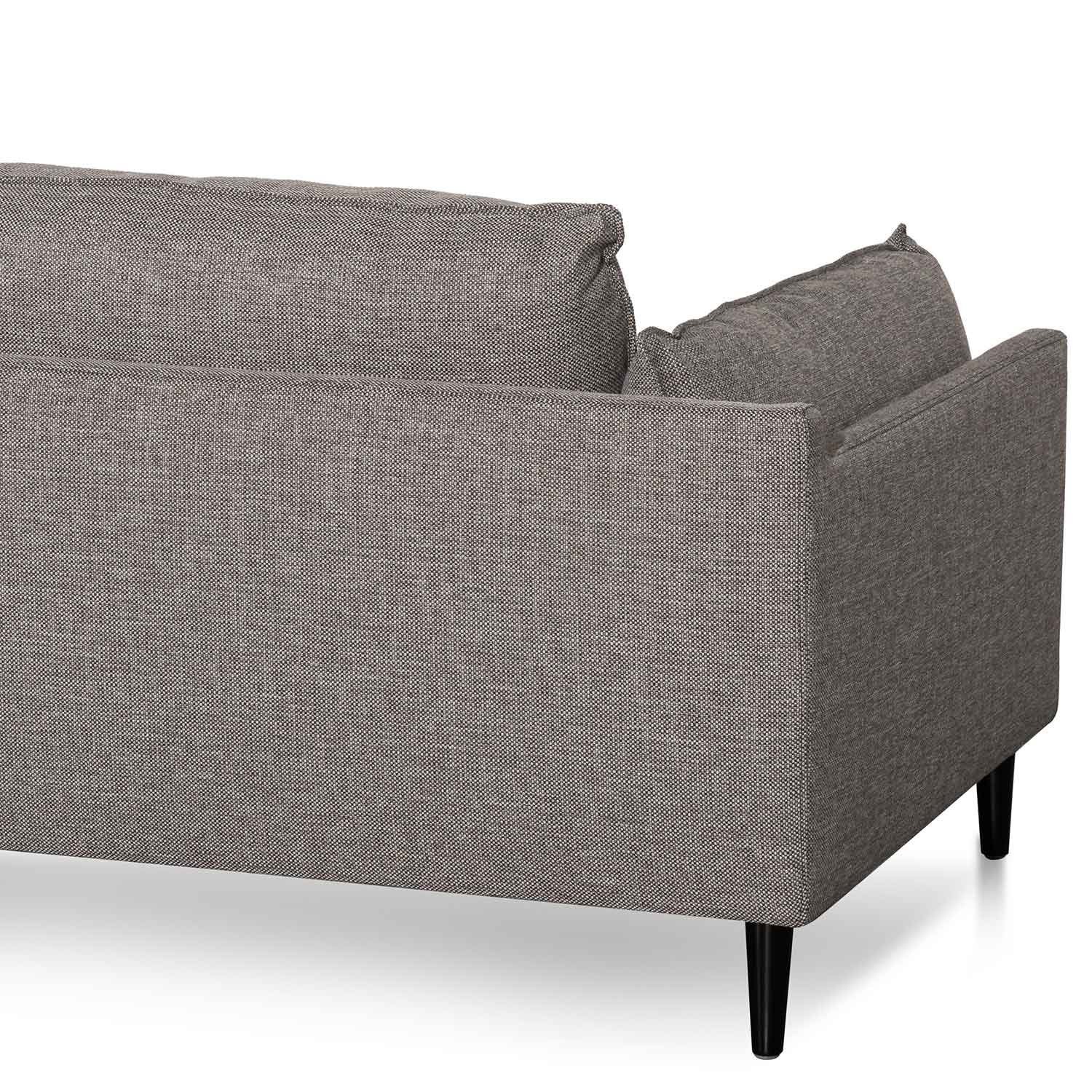 CLC6431-KSO 4 Seater Right Chaise Fabric Sofa - Graphite Grey - Image 12