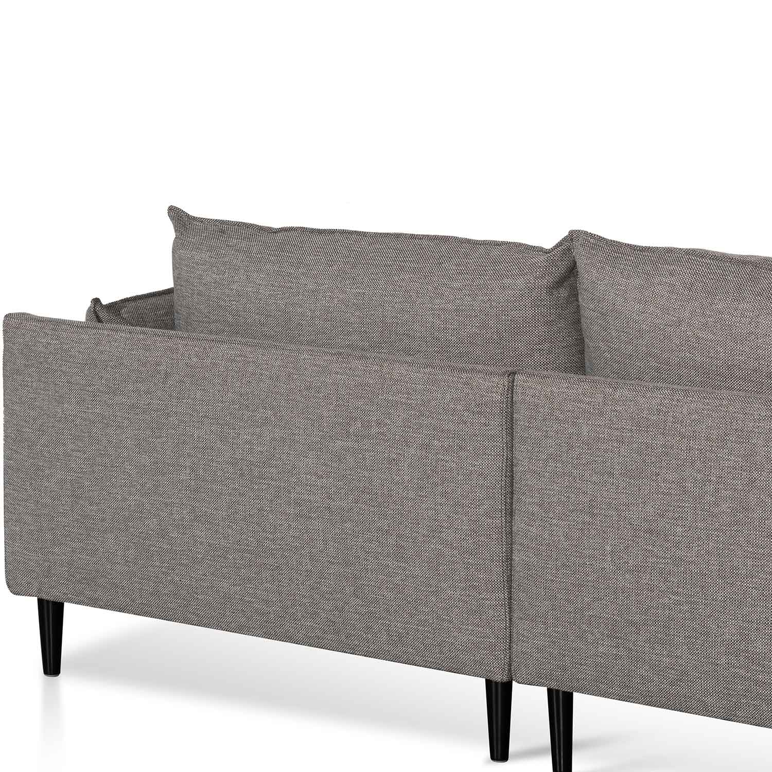 CLC6431-KSO 4 Seater Right Chaise Fabric Sofa - Graphite Grey - Image 13