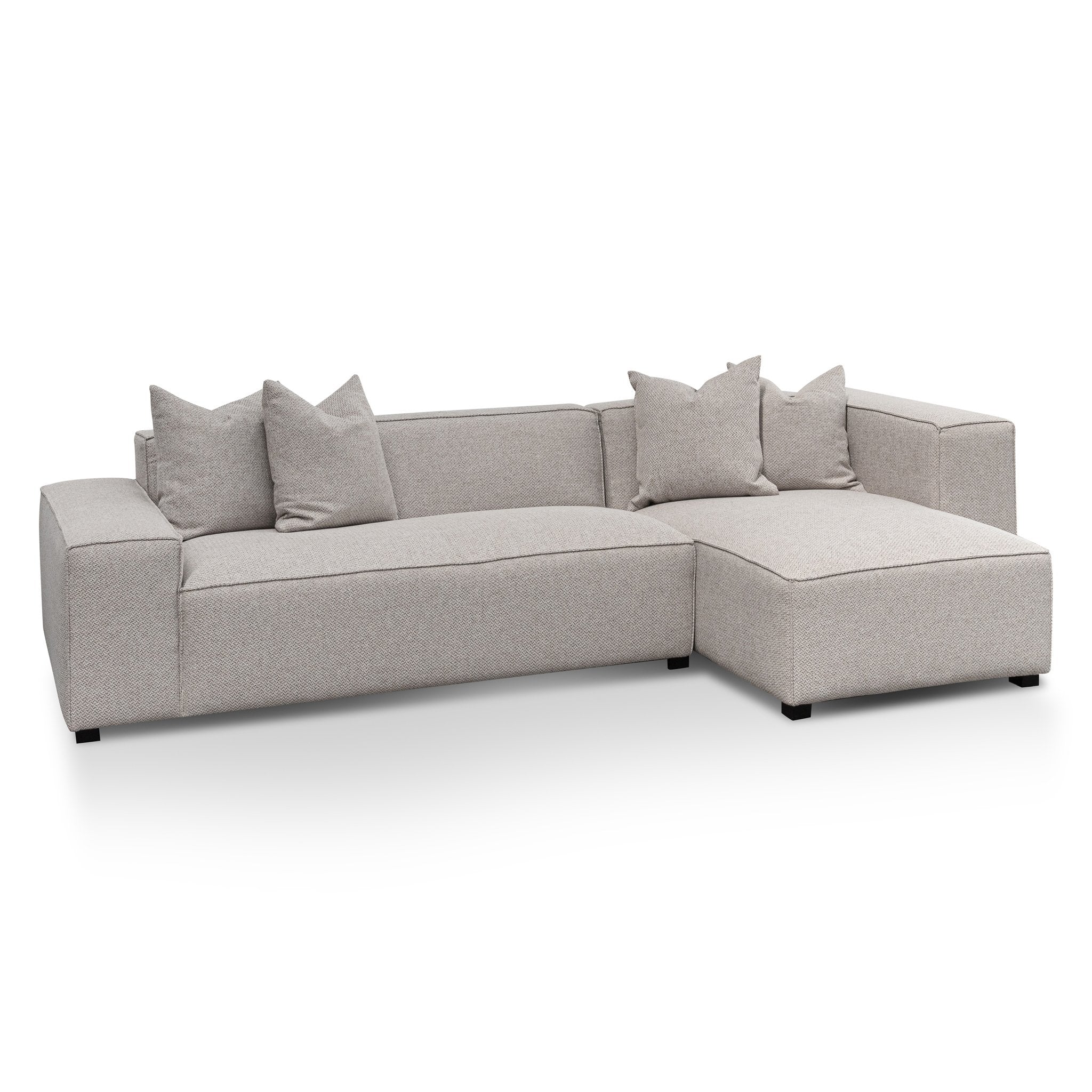 CLC6533-CA 3 Seater Right Chaise Fabric Sofa - Sterling Sand - Image 3