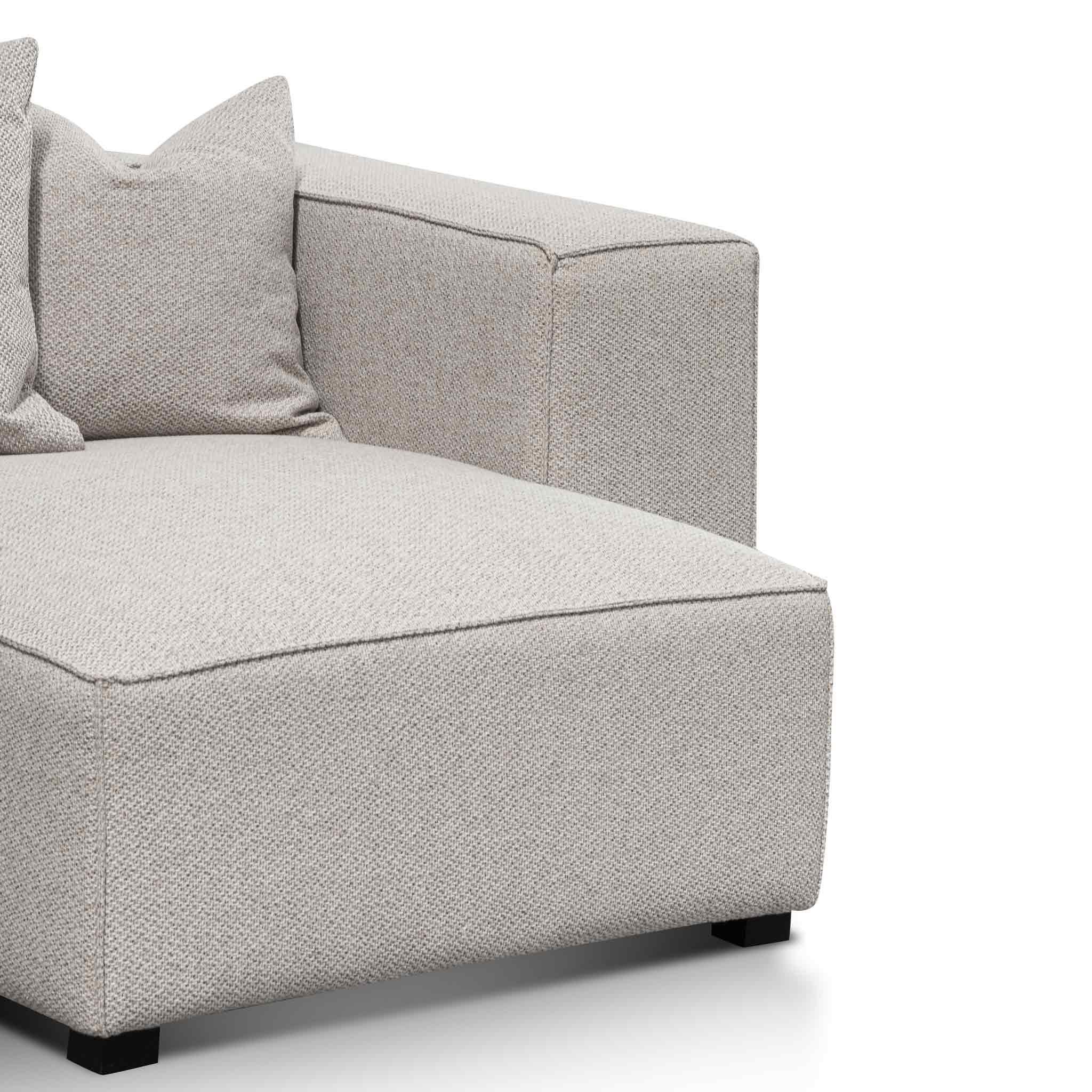 CLC6533-CA 3 Seater Right Chaise Fabric Sofa - Sterling Sand - Image 4