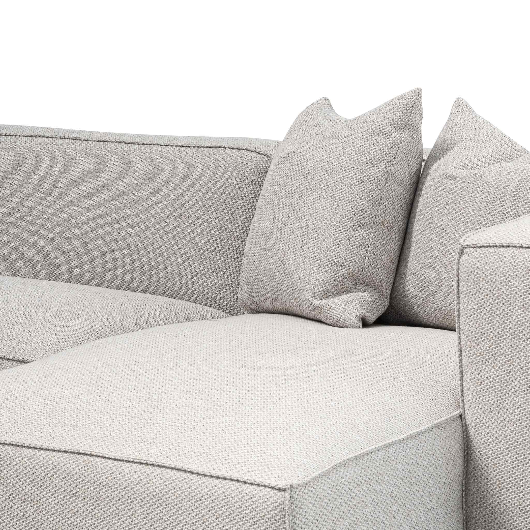 CLC6533-CA 3 Seater Right Chaise Fabric Sofa - Sterling Sand - Image 6