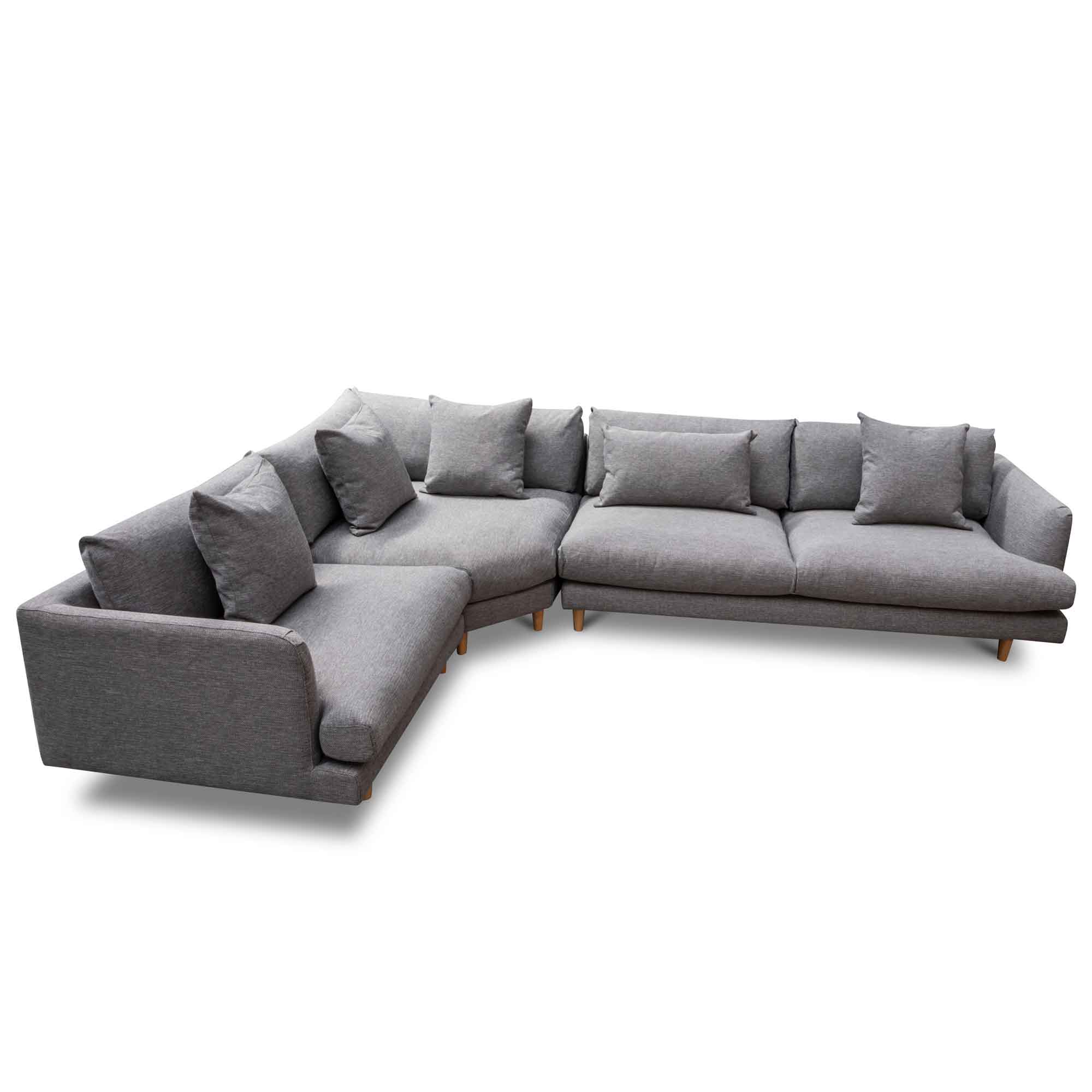 CLC6540-CA Left Return Modular Sofa - Graphite Grey - Image 13