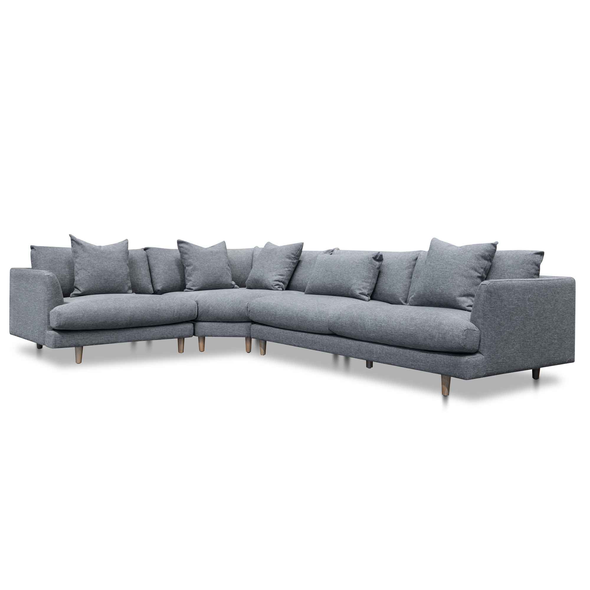 CLC6540-CA Left Return Modular Sofa - Graphite Grey - Image 3