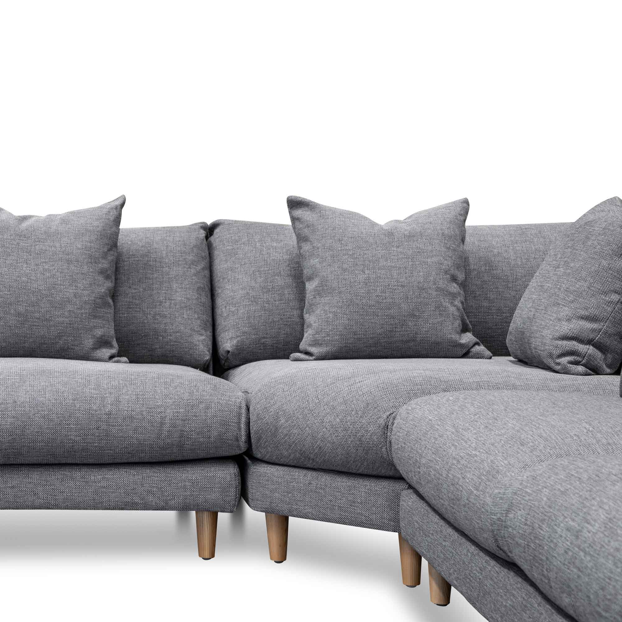 CLC6540-CA Left Return Modular Sofa - Graphite Grey - Image 5