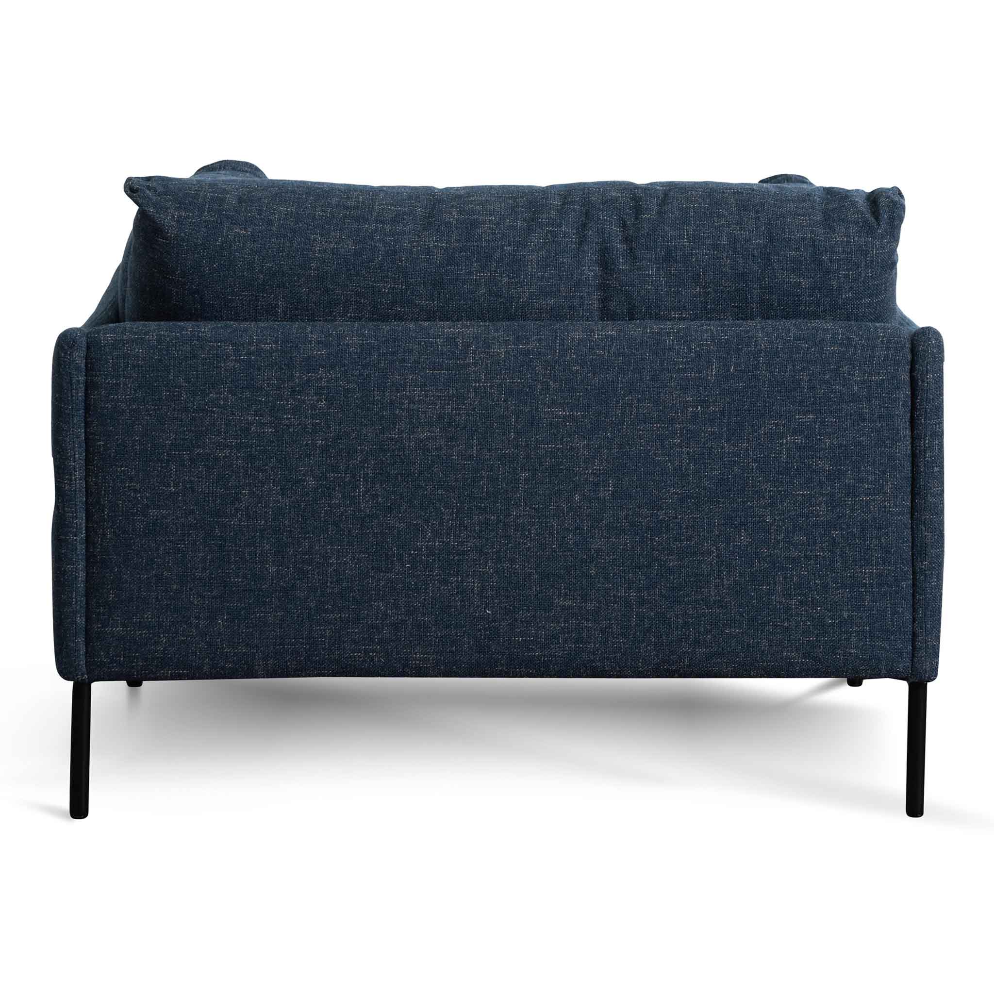 CLC6557-KSO Fabric Arm Chair - Dark Blue - Image 7