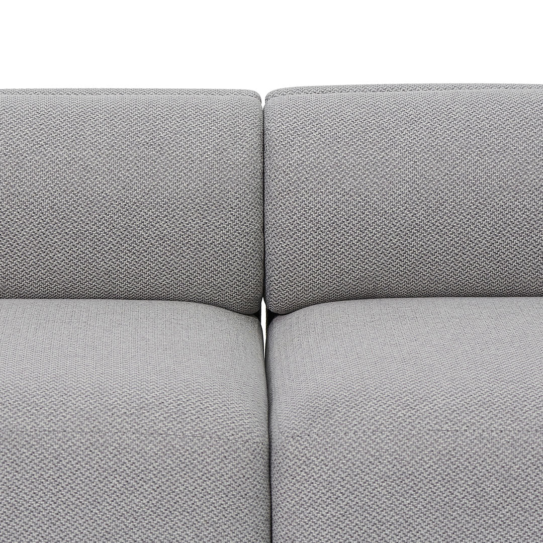 CLC6649-CA 4 Seater Fabric Sofa - Grey - Image 5