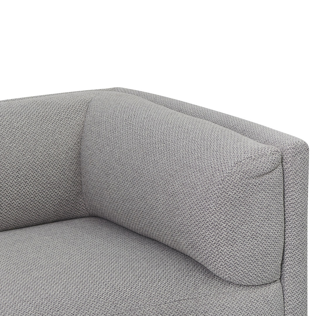 CLC6649-CA 4 Seater Fabric Sofa - Grey - Image 6