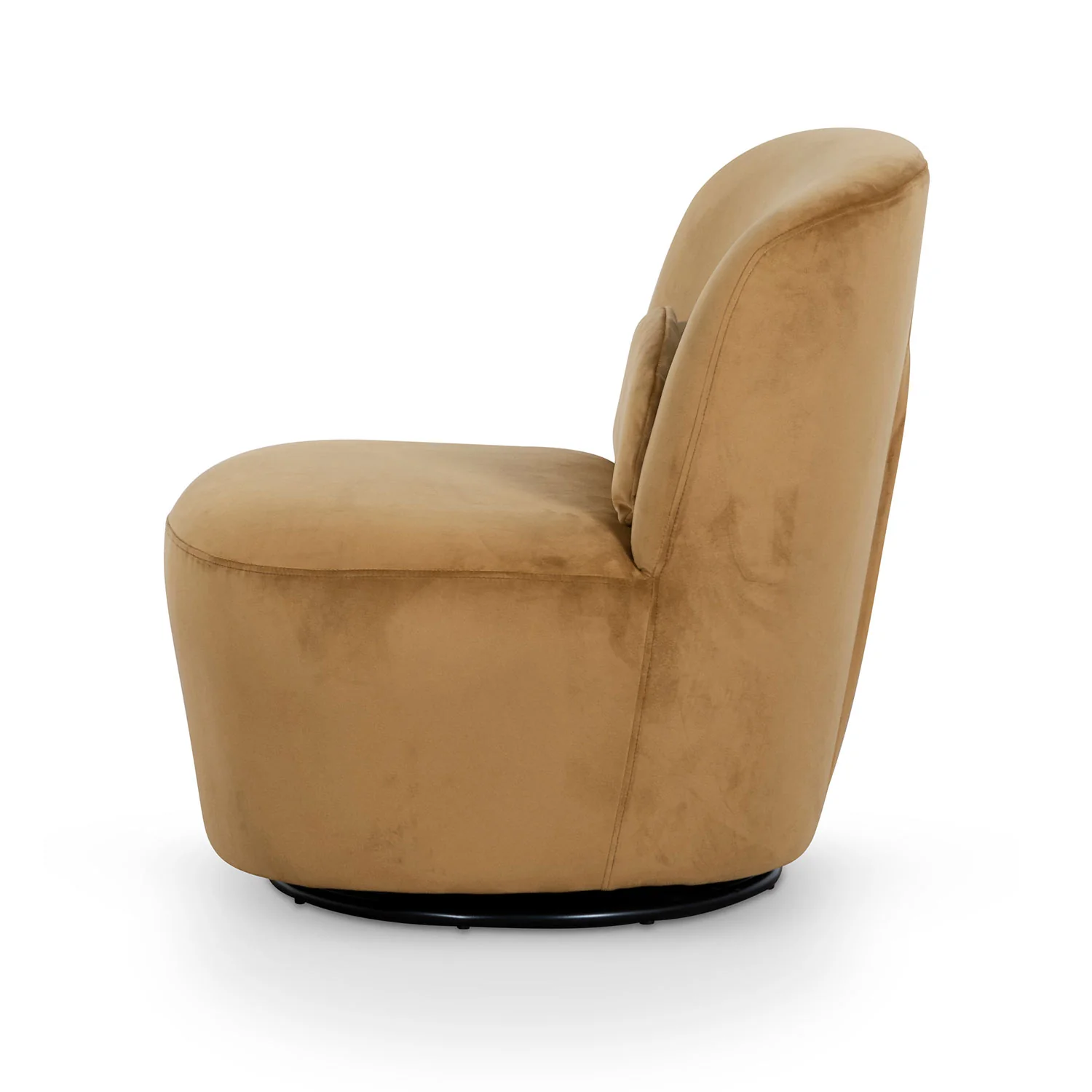 CLC6686-CA Swivel Lounge Chair - Mustard - Image 4