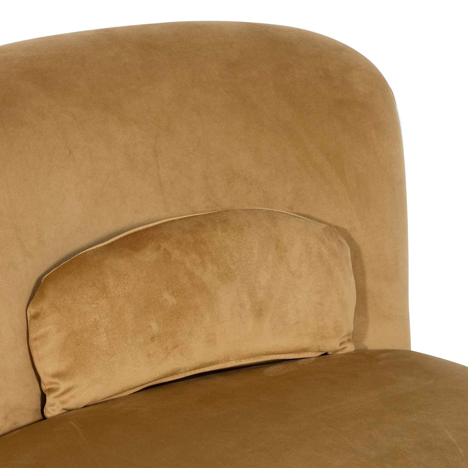 CLC6686-CA Swivel Lounge Chair - Mustard - Image 9