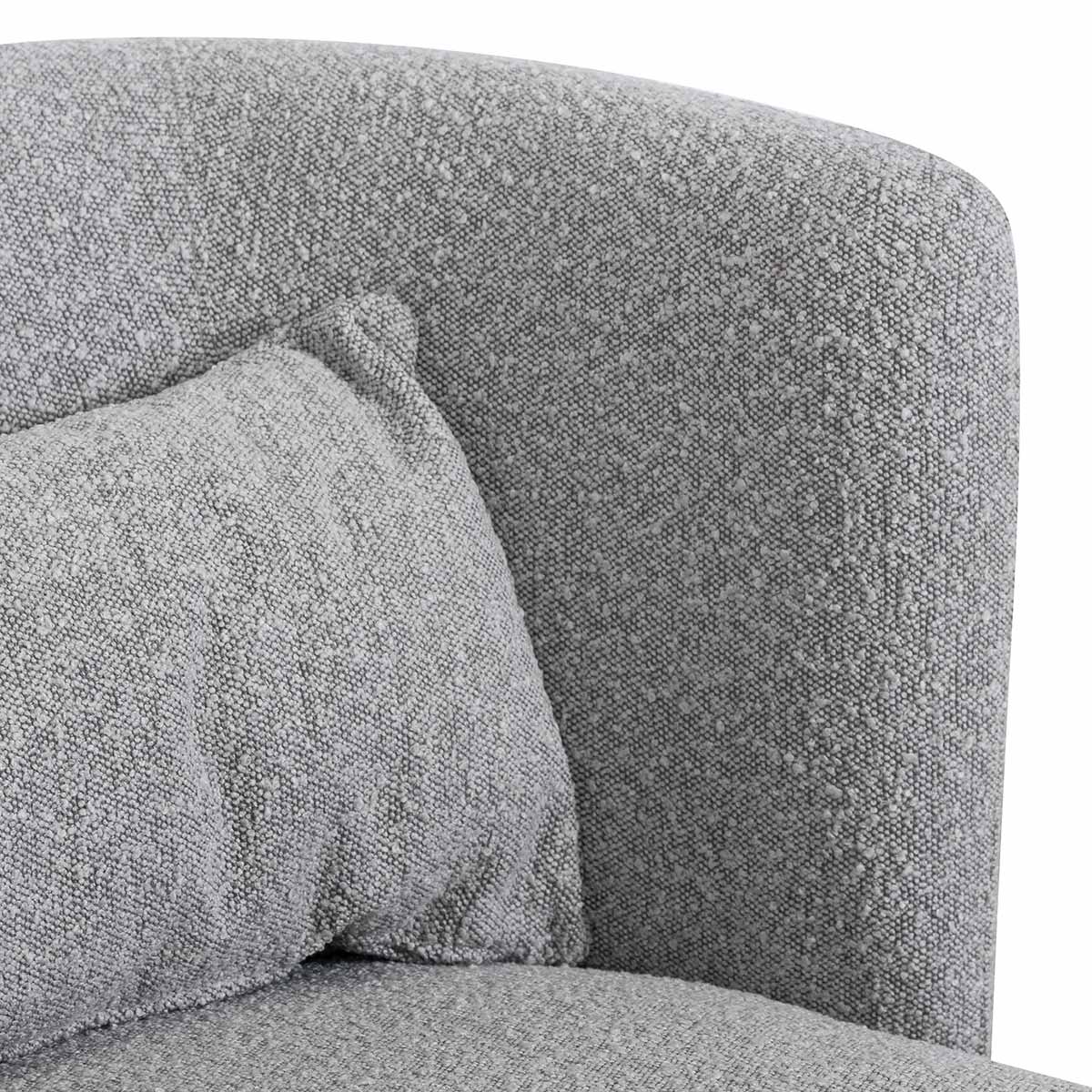 CLC6745-FS Armchair - Ash Grey Boucle - Image 8