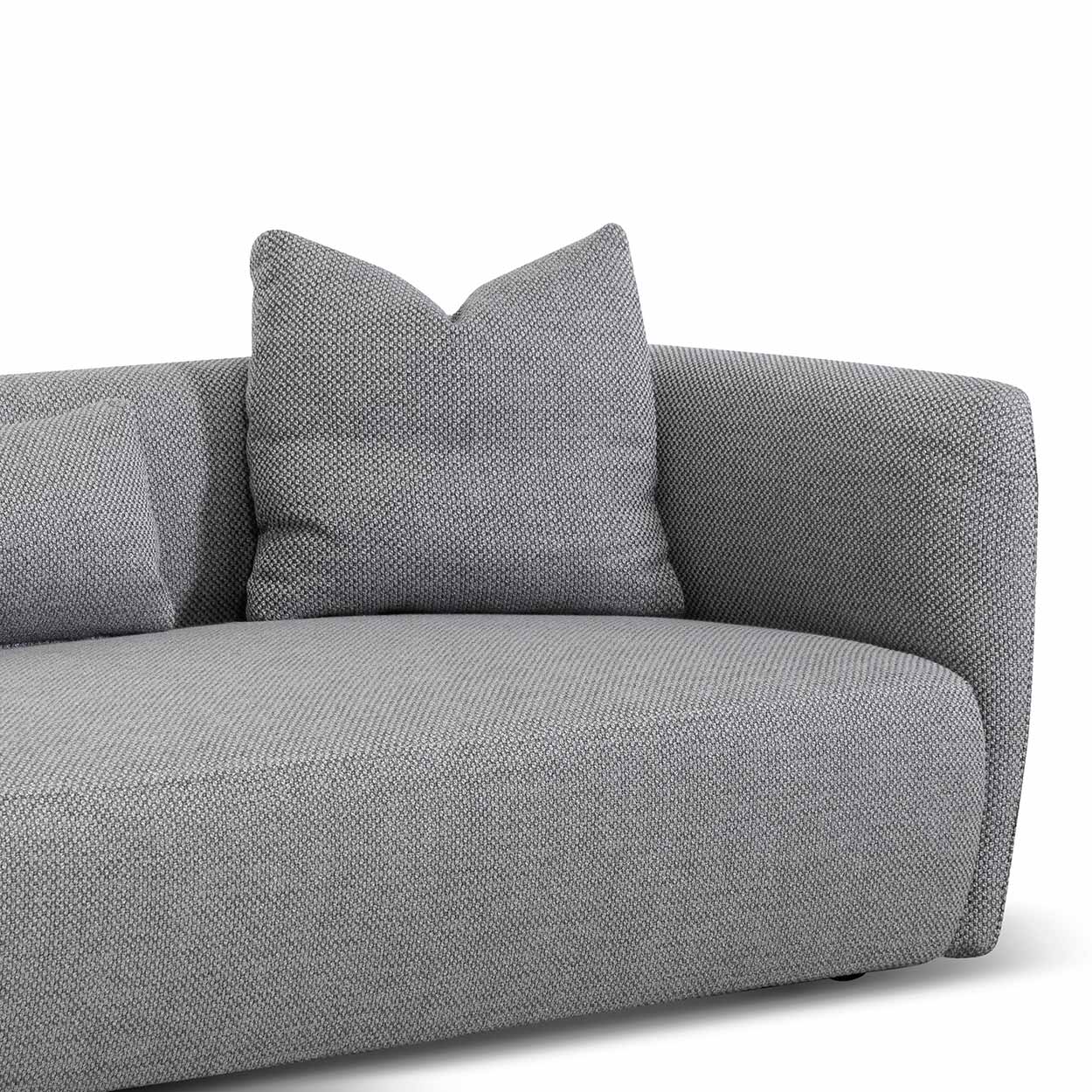 CLC6824-YY 3 Seater Fabric Sofa - Noble Grey - Image 4