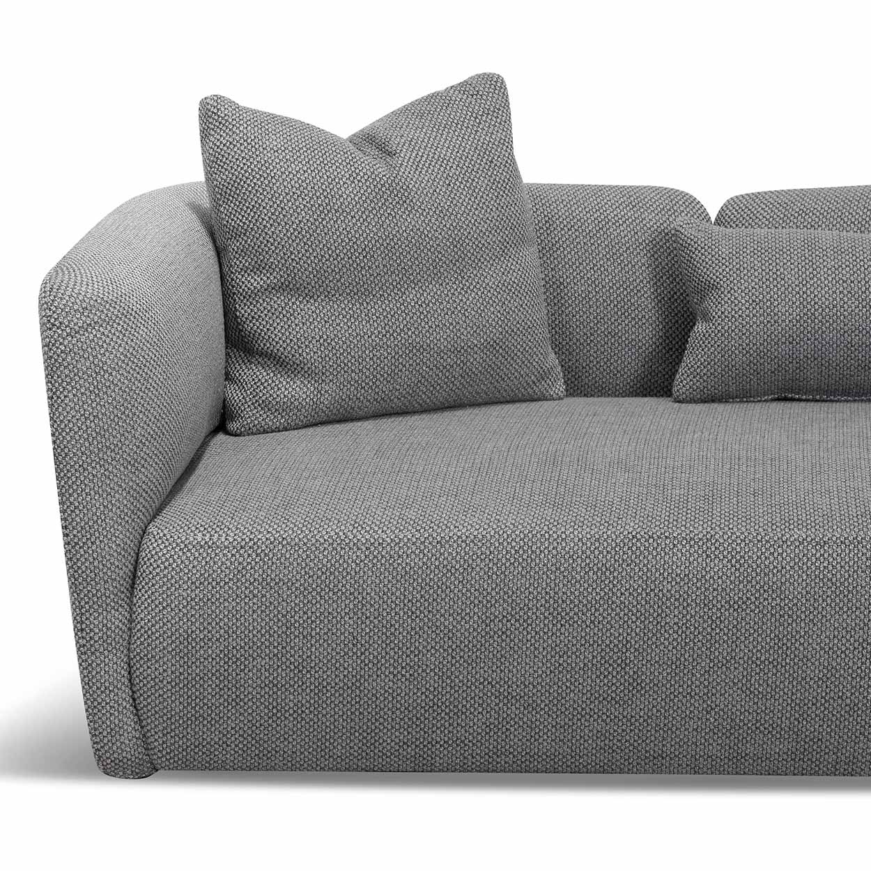 CLC6824-YY 3 Seater Fabric Sofa - Noble Grey - Image 6