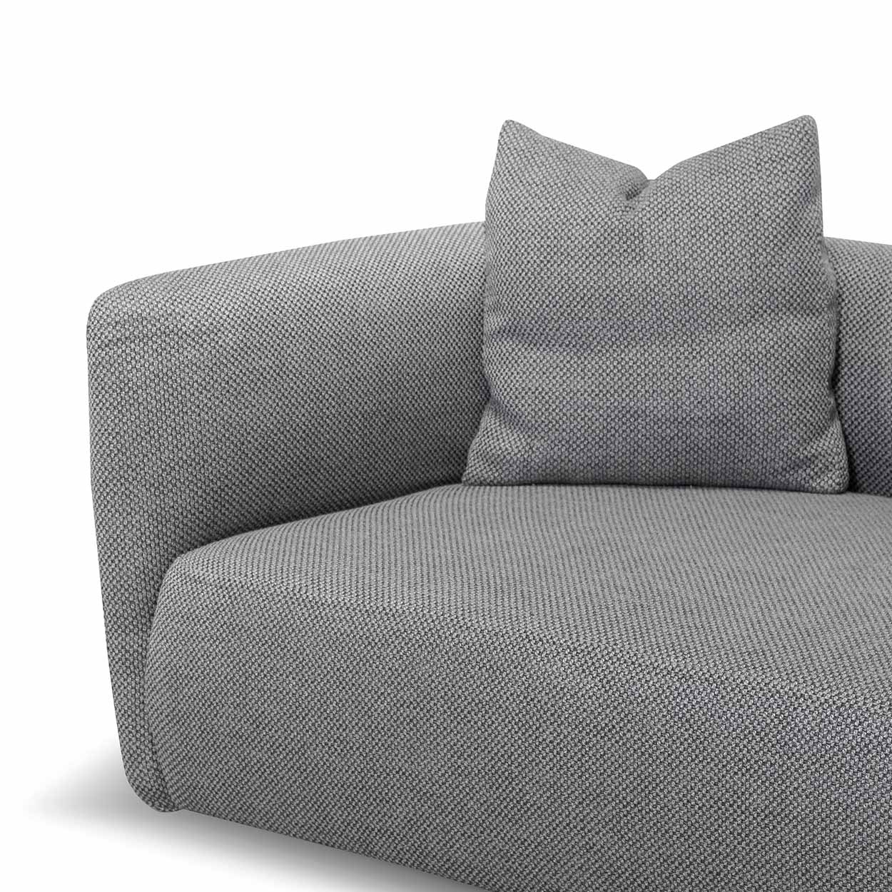 CLC6824-YY 3 Seater Fabric Sofa - Noble Grey - Image 8