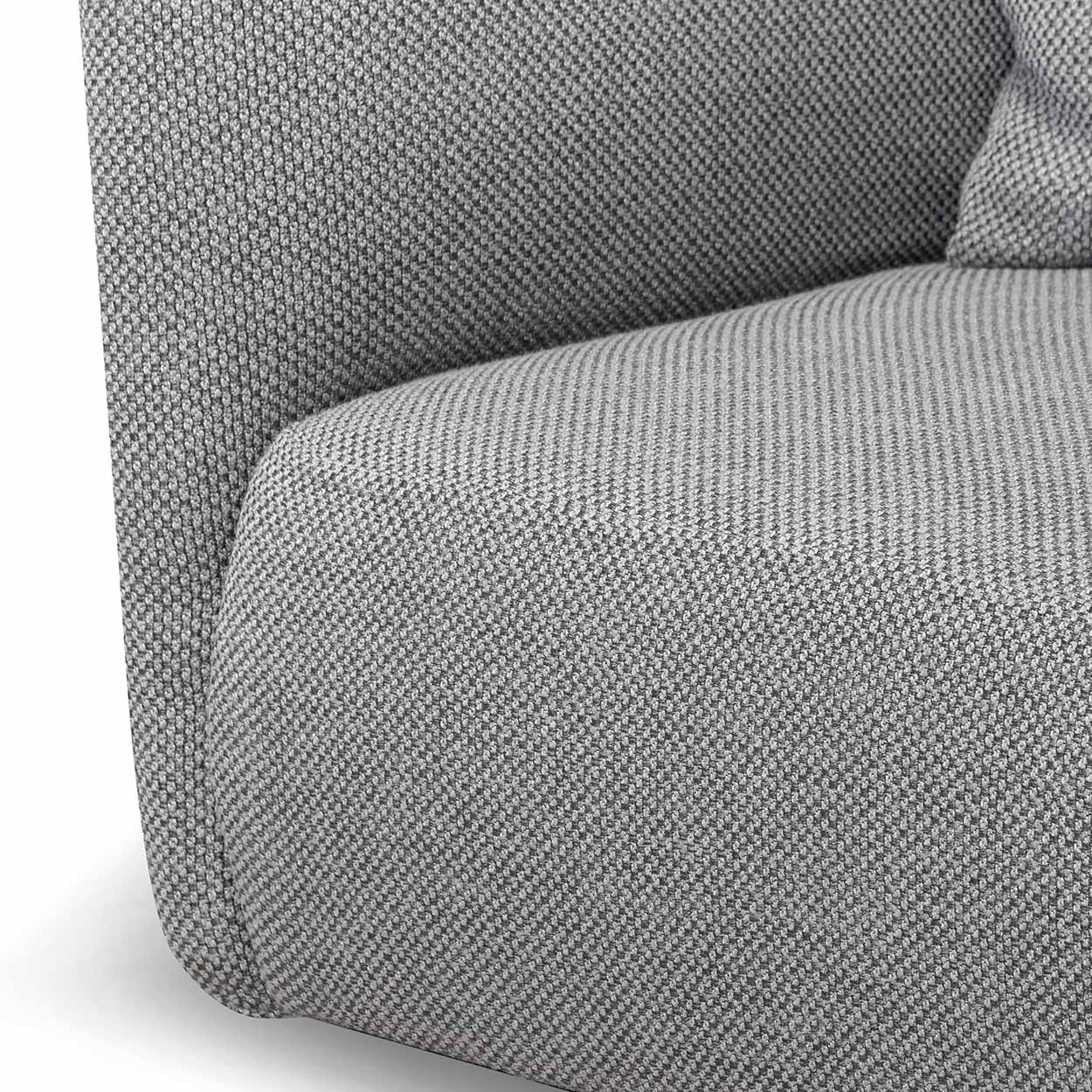CLC6824-YY 3 Seater Fabric Sofa - Noble Grey - Image 9