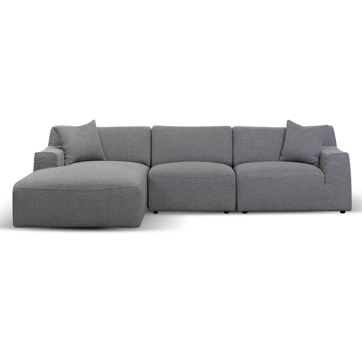 CLC6825-YY 3 Seater Left Chaise Sofa - Noble Grey - Image 2