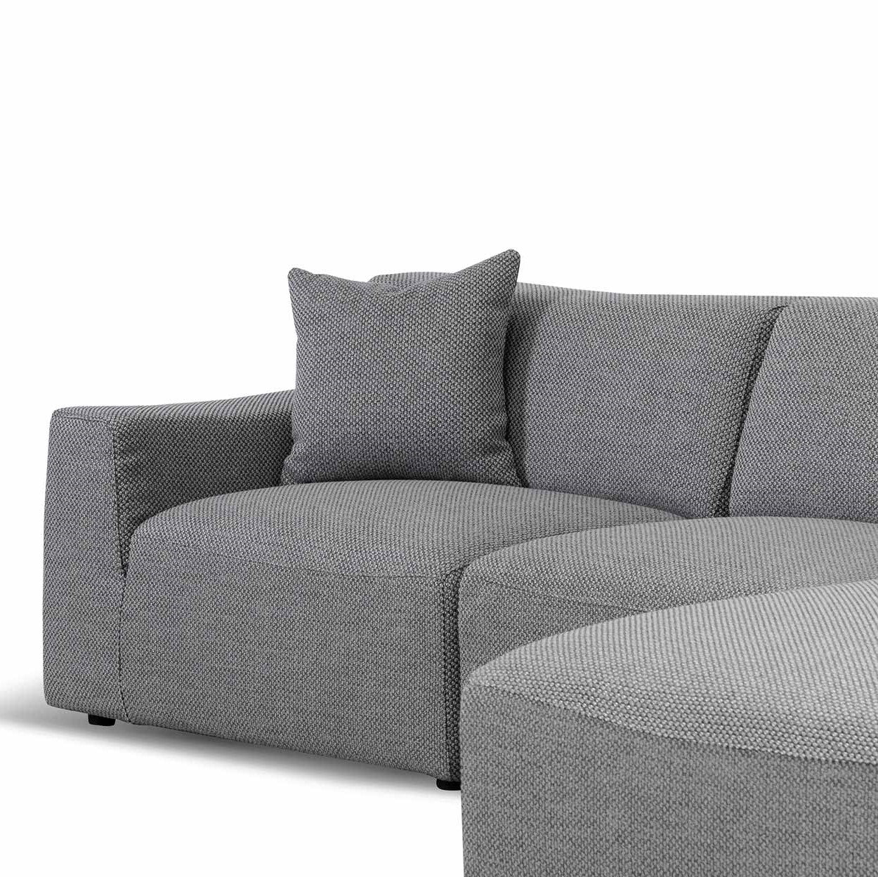 CLC6826-YY 3 Seater Right Chaise Sofa - Noble Grey - Image 5