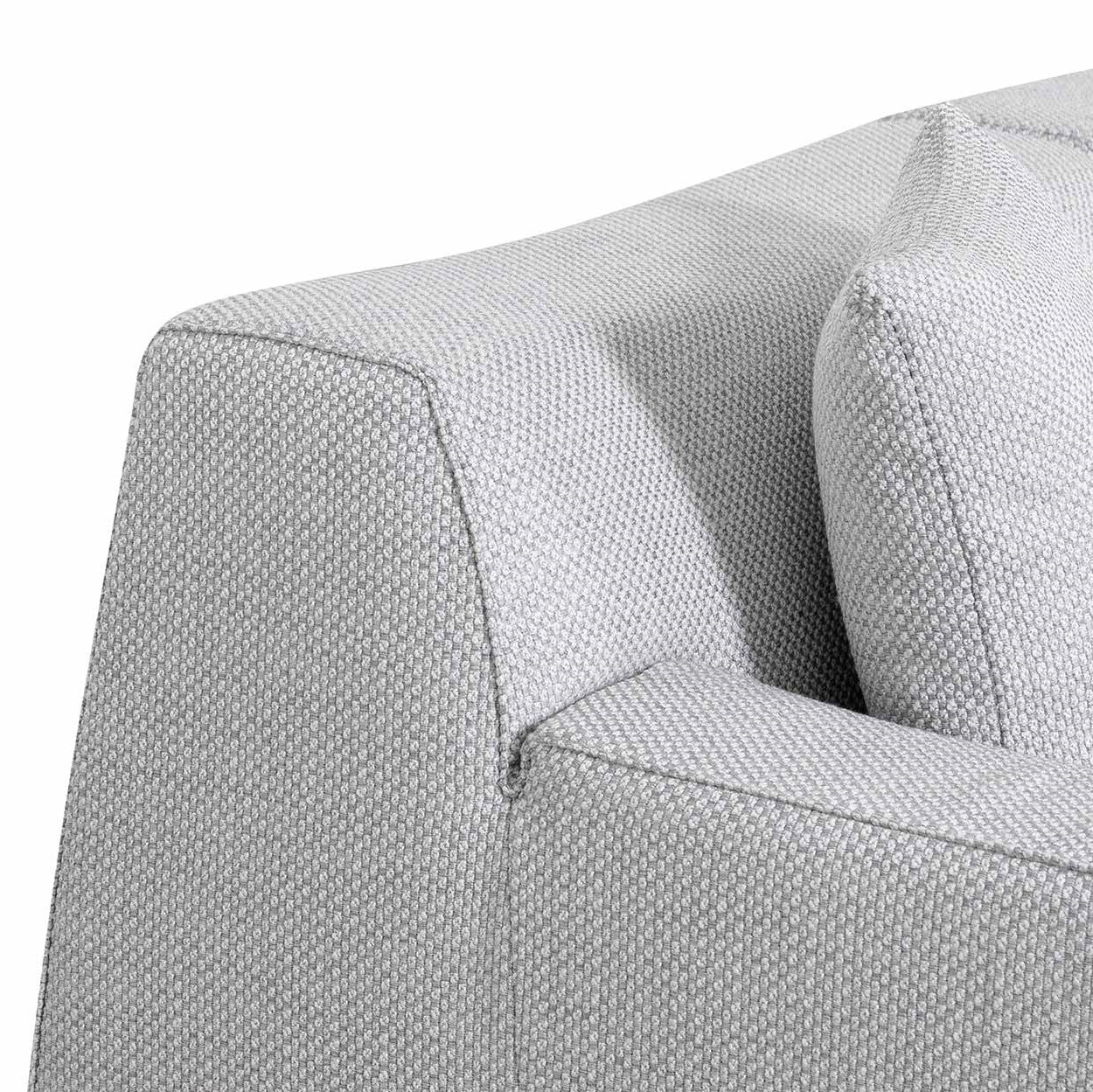 CLC6828-YY 3 Seater Left Chaise Sofa - Passive Grey - Image 4