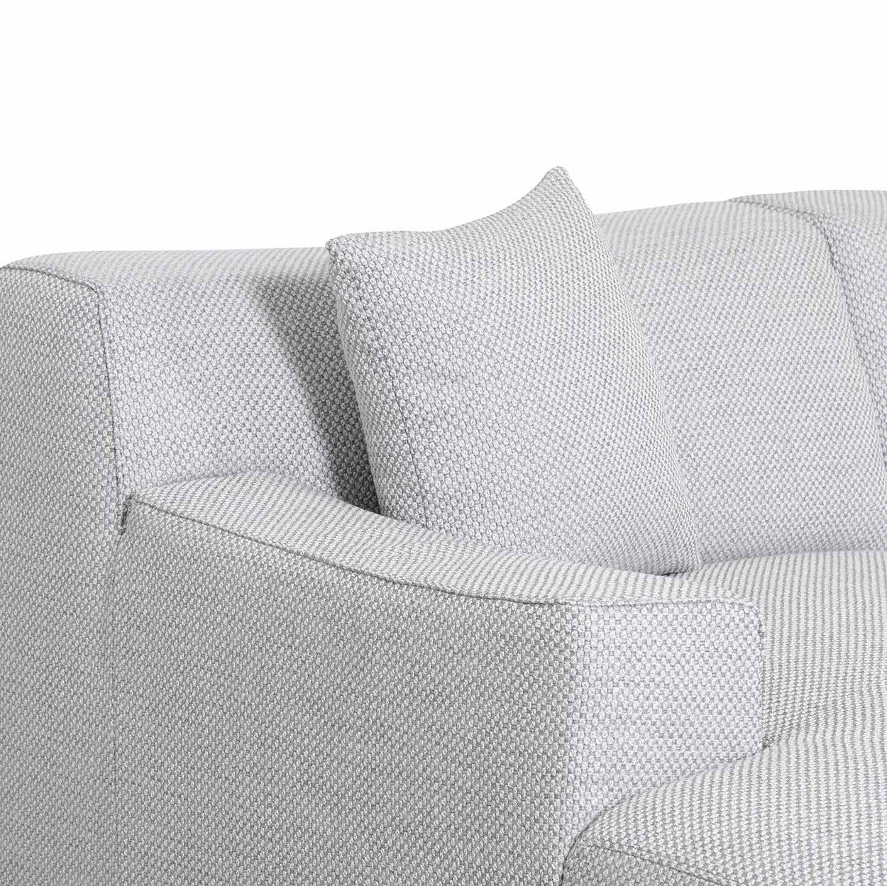 CLC6828-YY 3 Seater Left Chaise Sofa - Passive Grey - Image 5